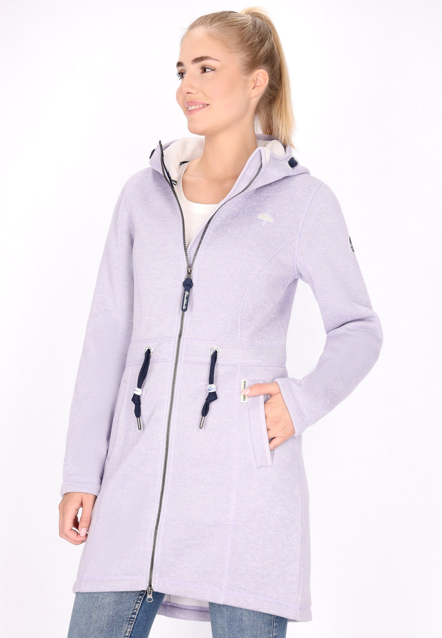 Strickfleecemantel