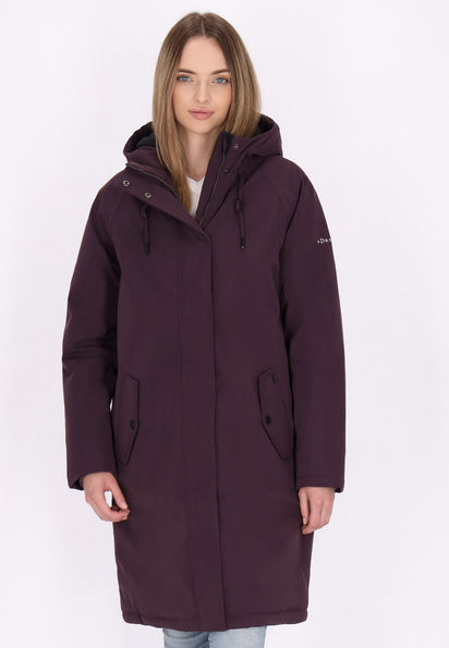 Hood Dreimaster Vintage Winterparka Dreimaster Winterparka Damen Kamel