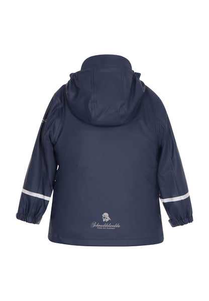 Regenjacke aus recyceltem Material