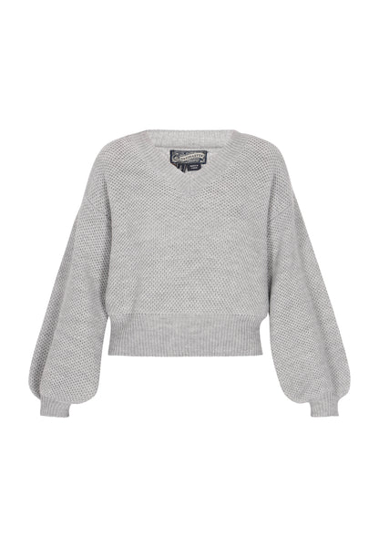 Sweter wkładany przez głowę