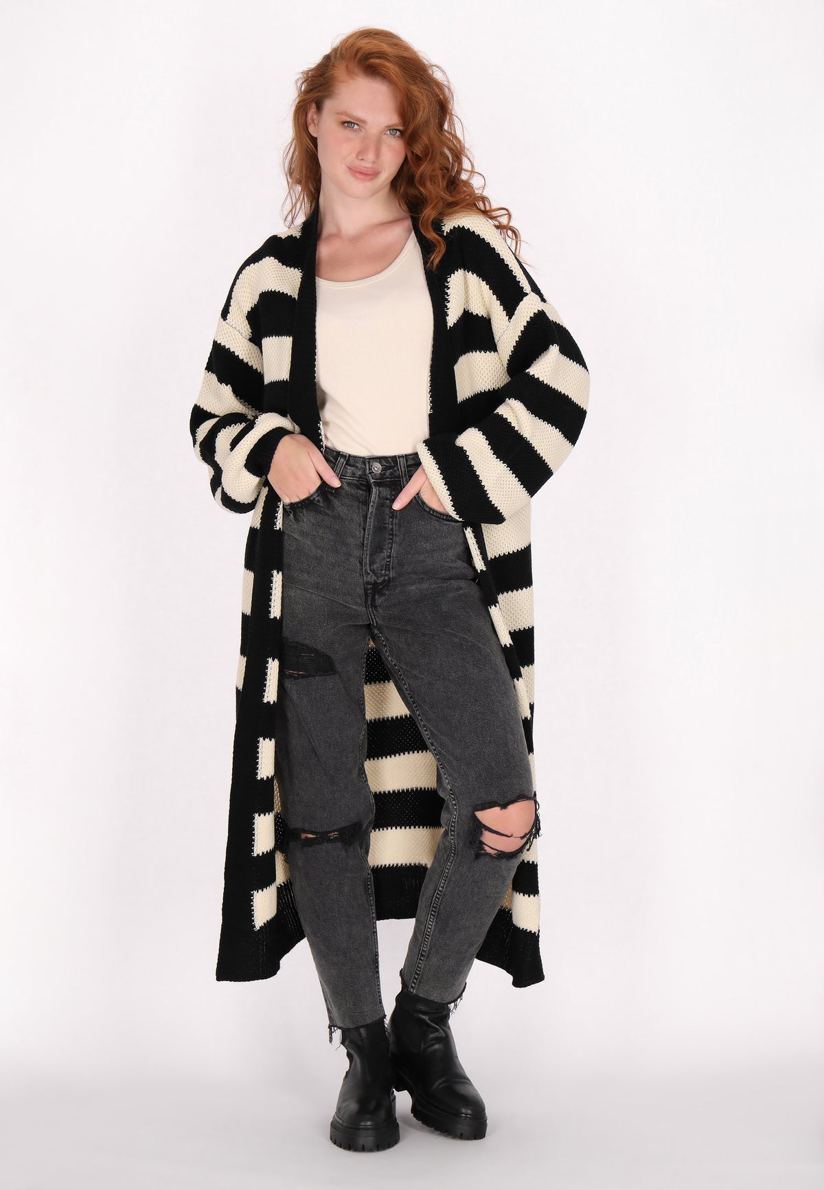 DreiMaster Vintage Damen Strickjacke
