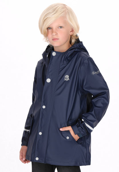 Regenjacke aus recyceltem Material