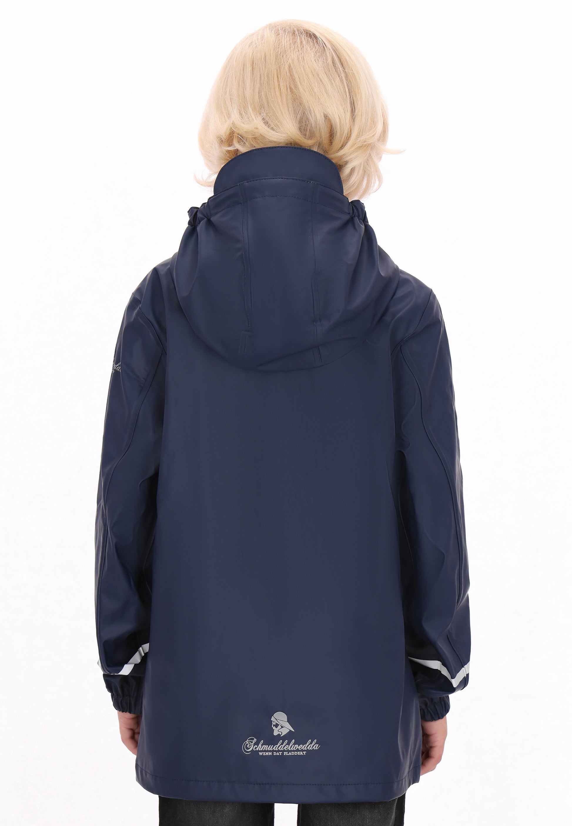 Regenjacke aus recyceltem Material