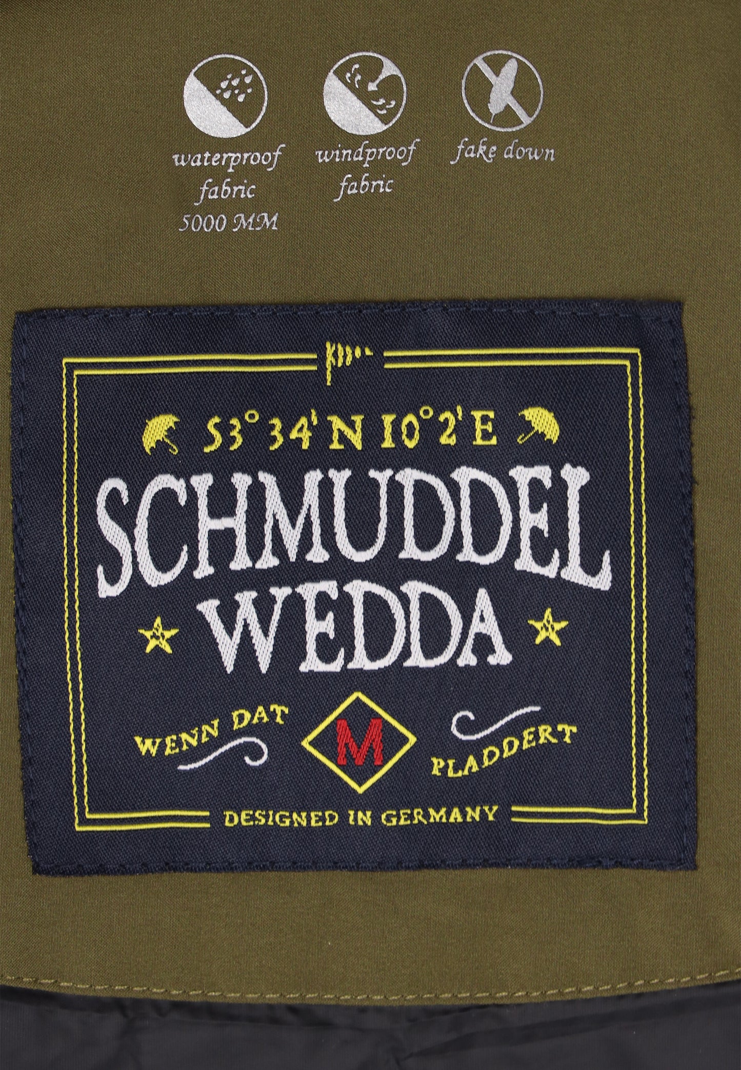 Schmuddelwedda męski kurtka