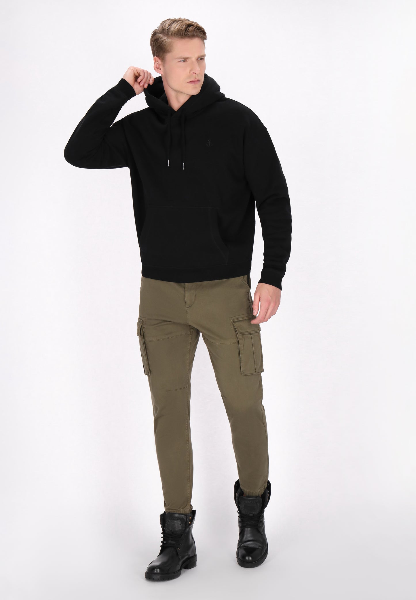 DreiMaster Vintage męska bluza z kapturem