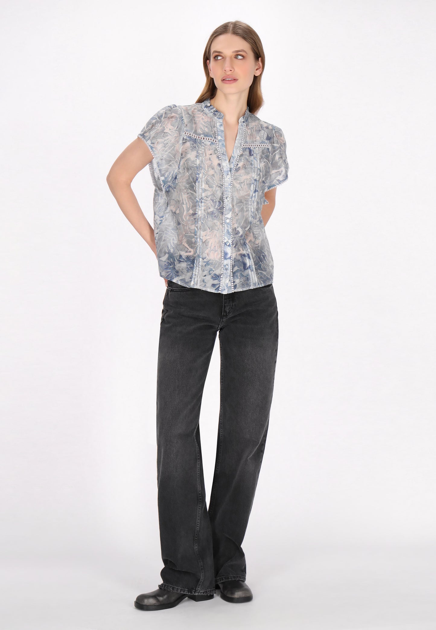 DreiMaster Vintage Damen Bluse