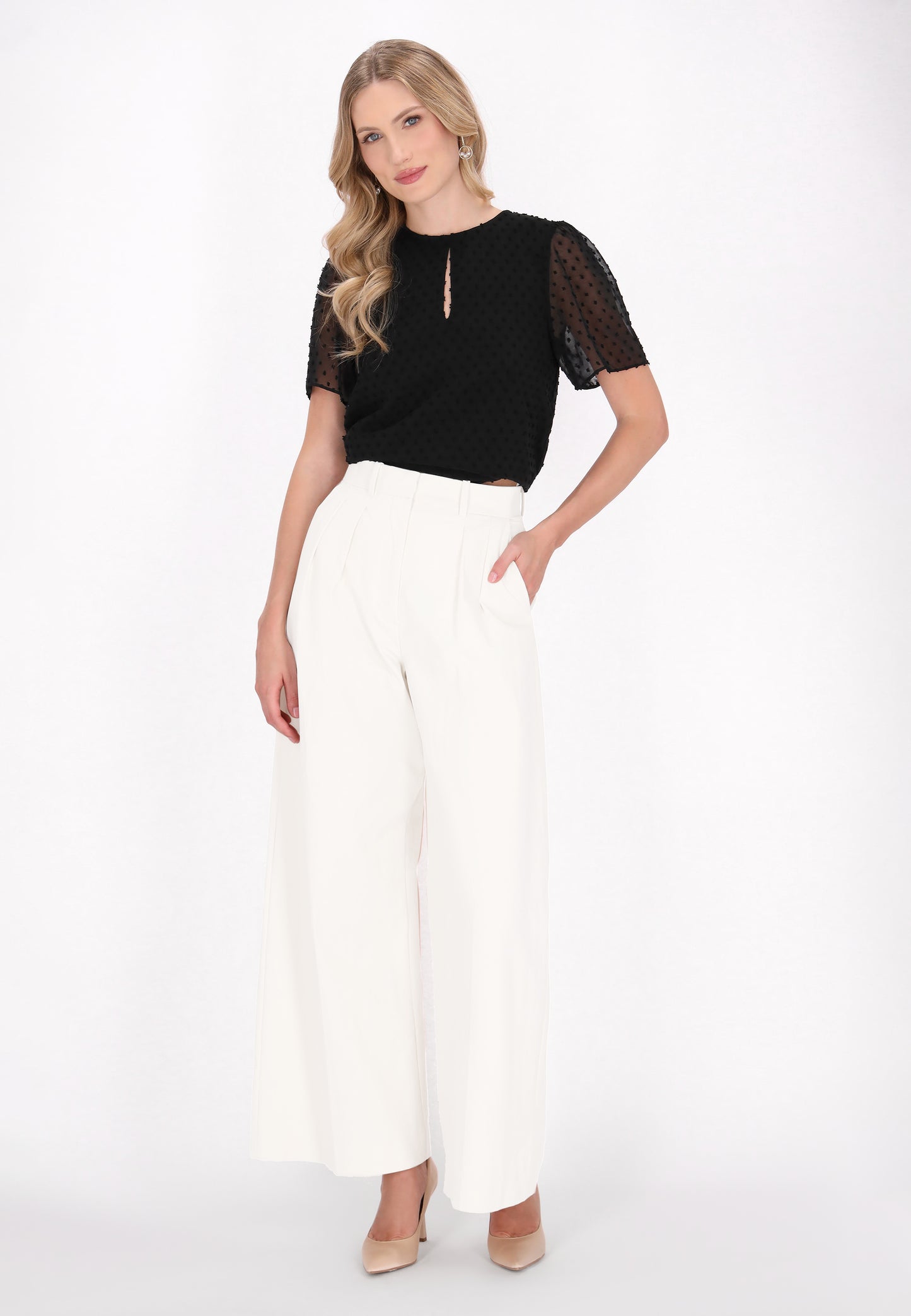 DreiMaster Klassik Damenbluse