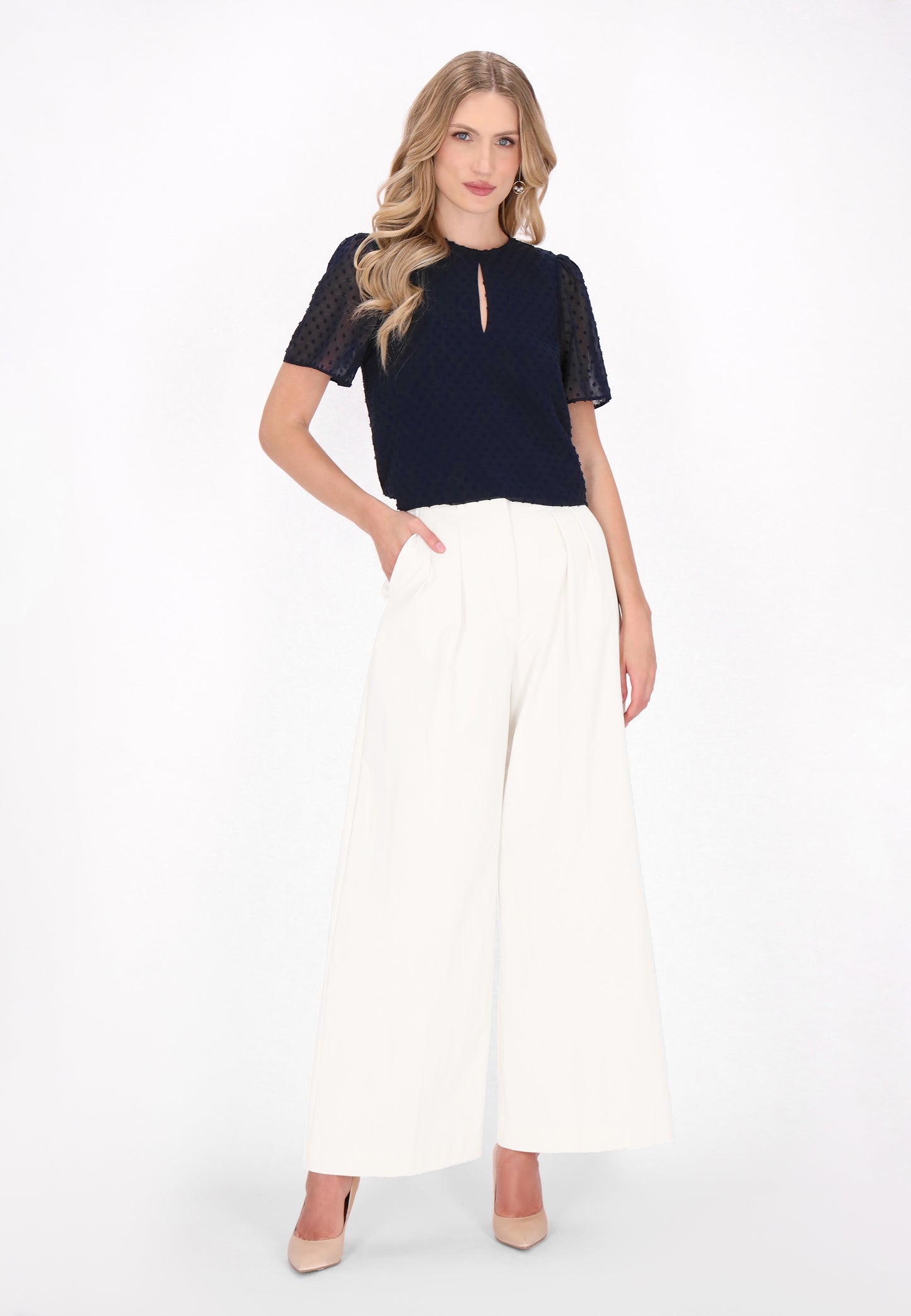 DreiMaster Klassik Damenbluse