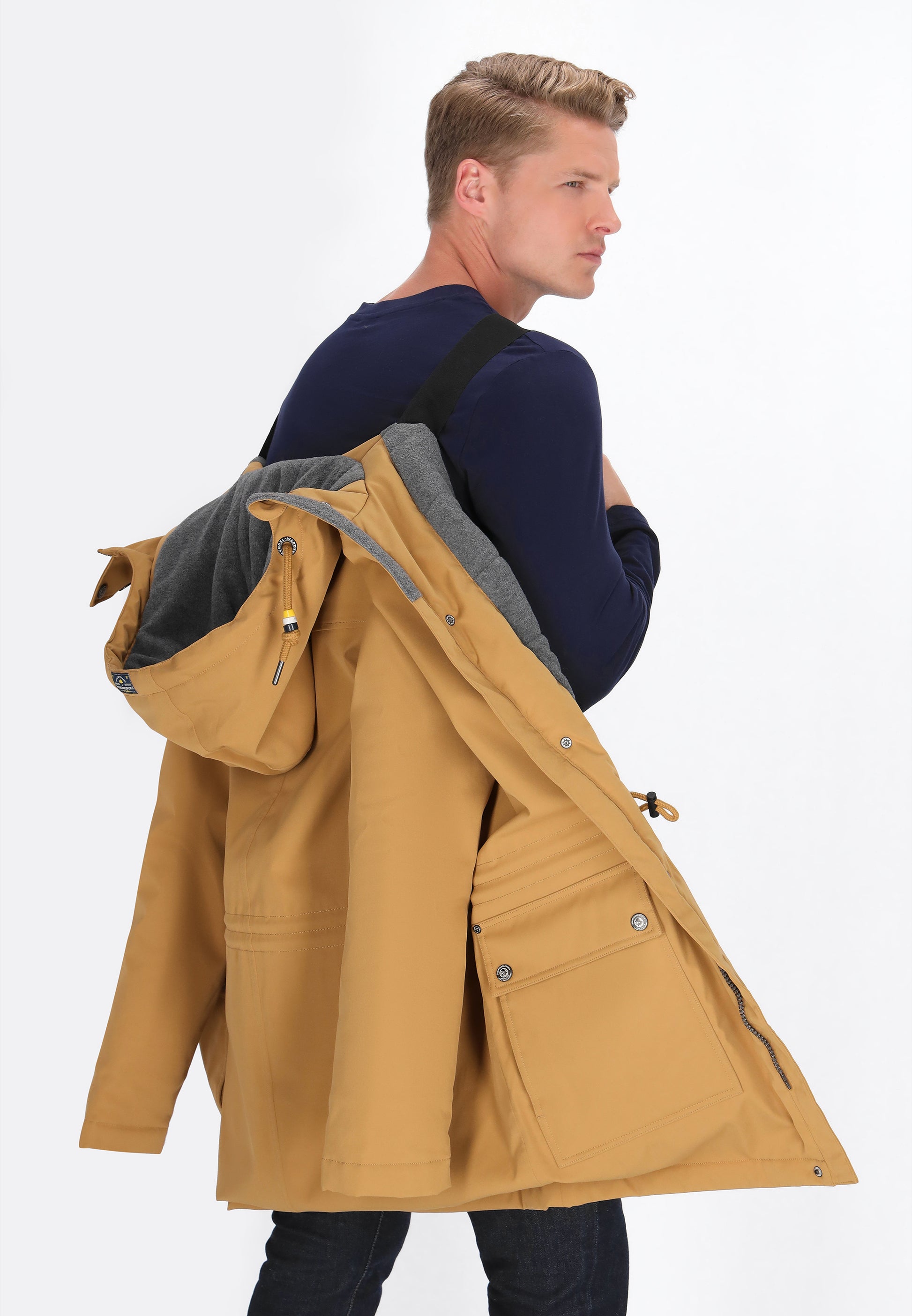 Schmuddelwedda parka męska