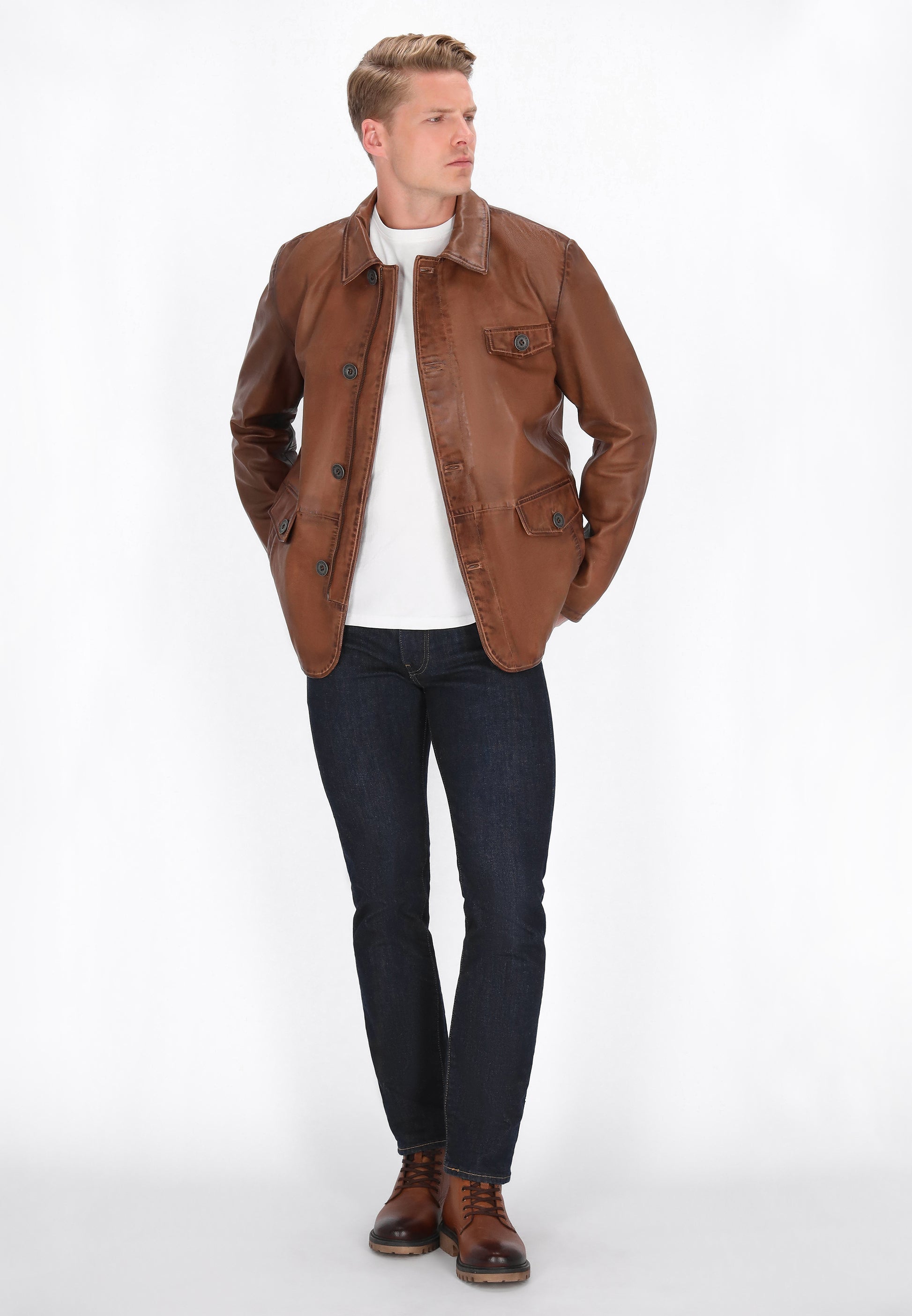 leather jacket