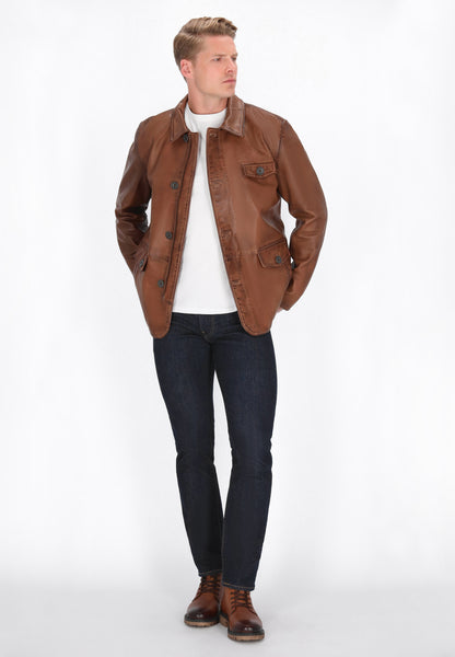 leather jacket