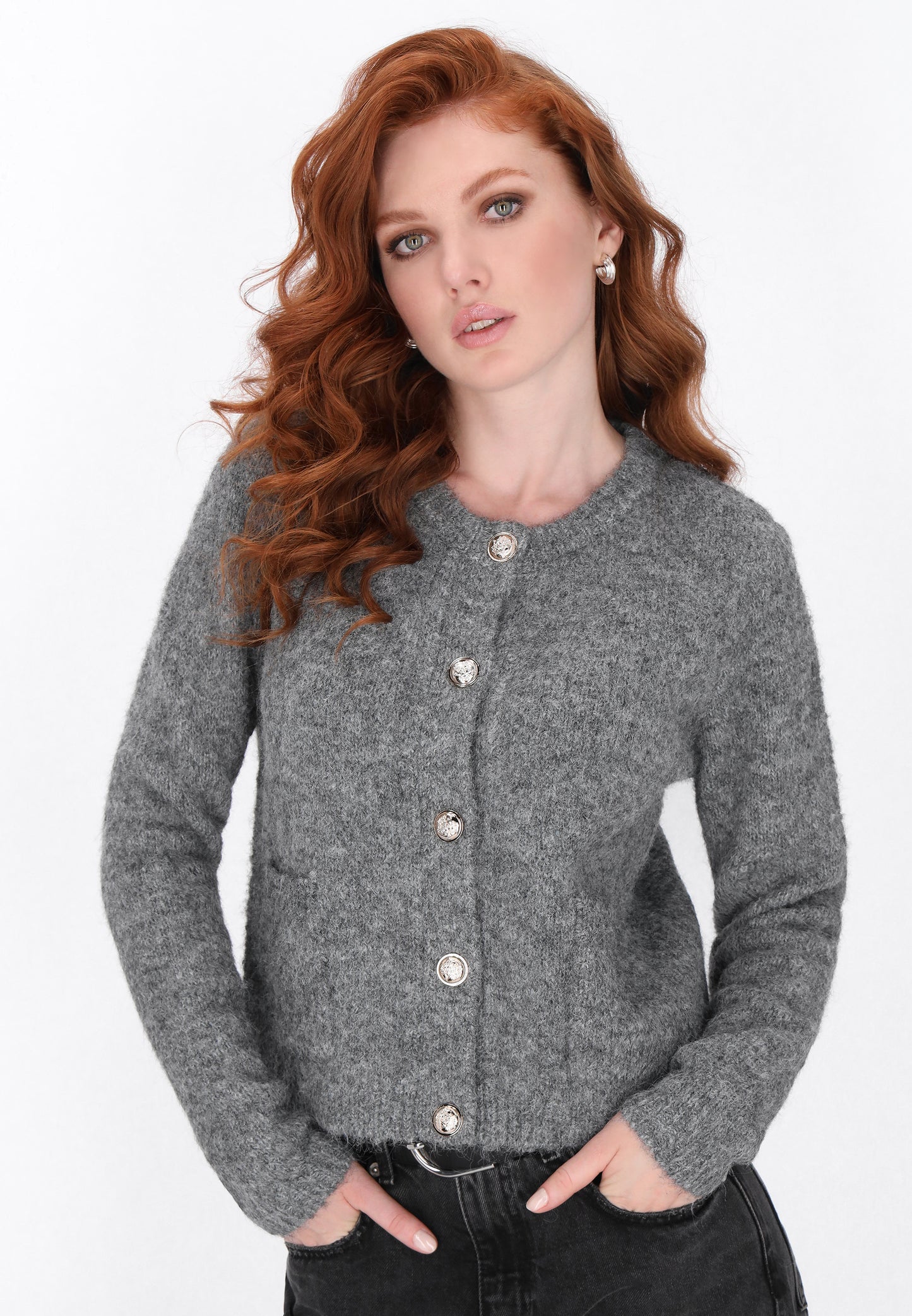 DreiMaster Vintage Damen Cardigan