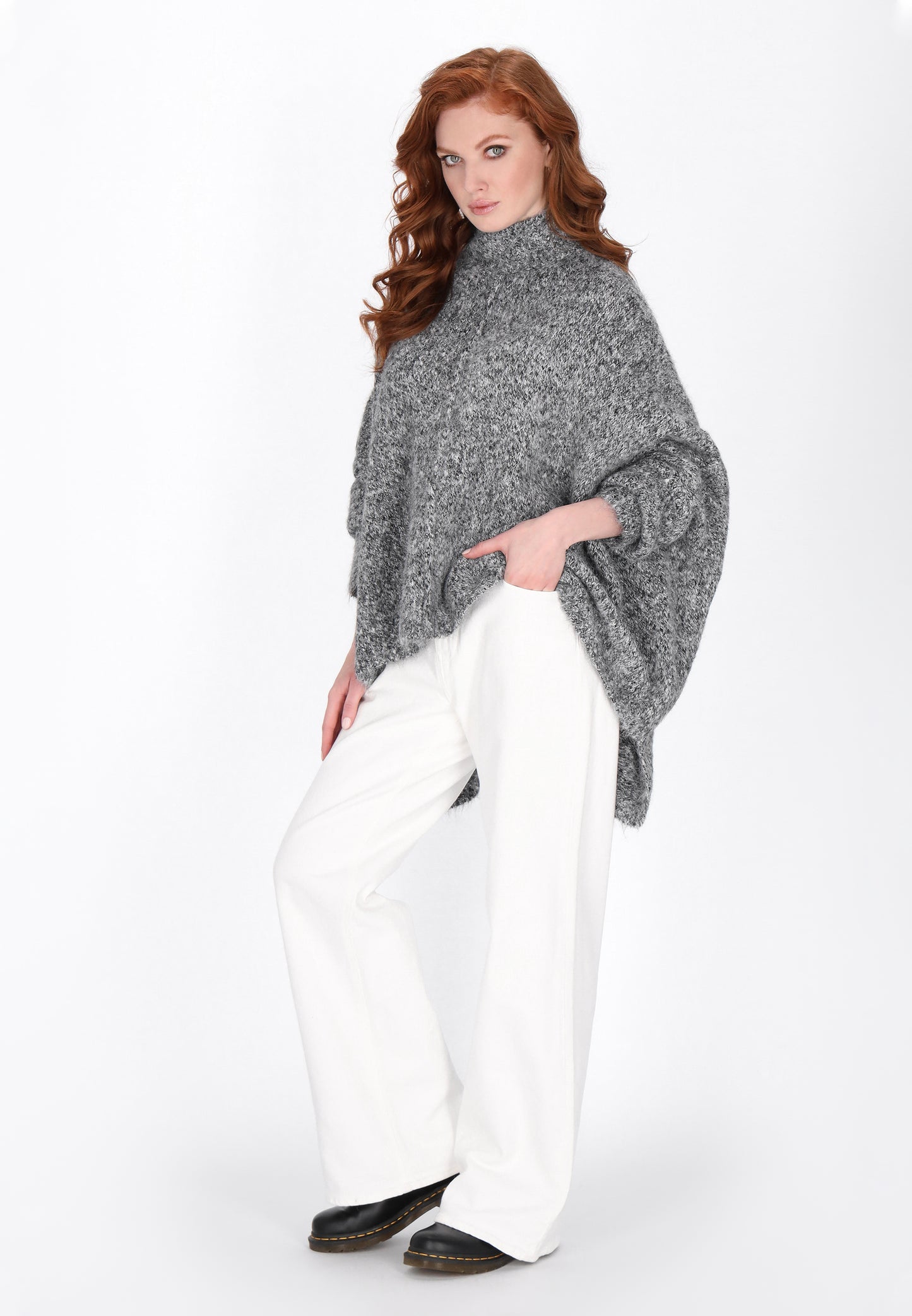 DreiMaster Vintage Damen Poncho