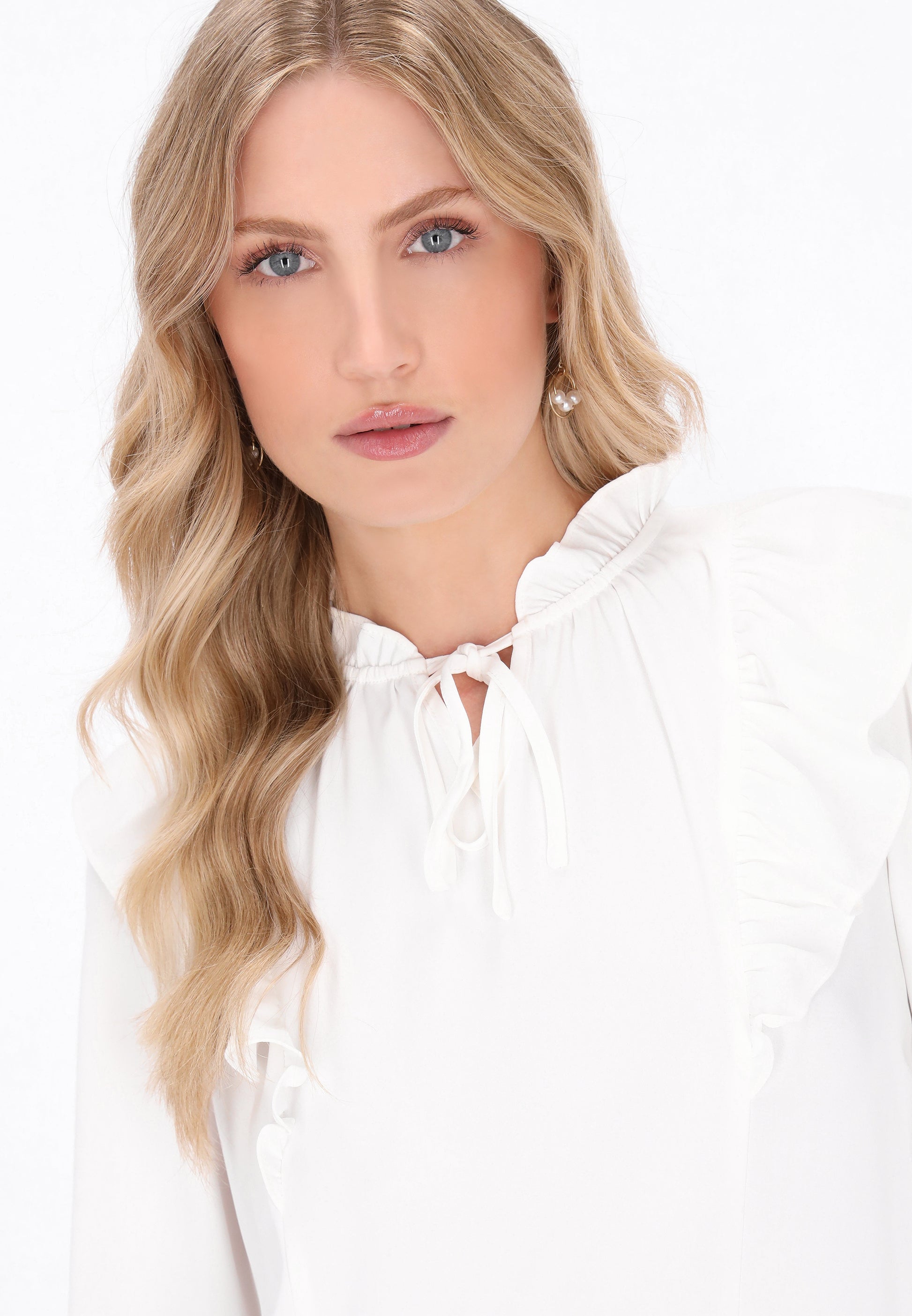 DreiMaster Klassik Damen Bluse