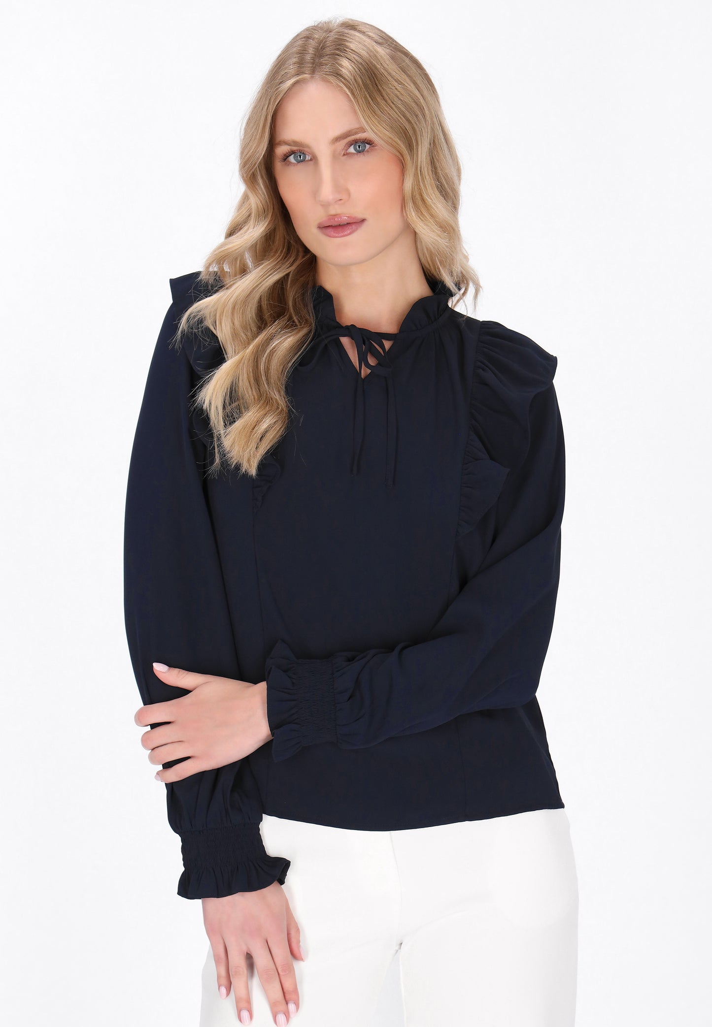 DreiMaster Klassik Damen Bluse