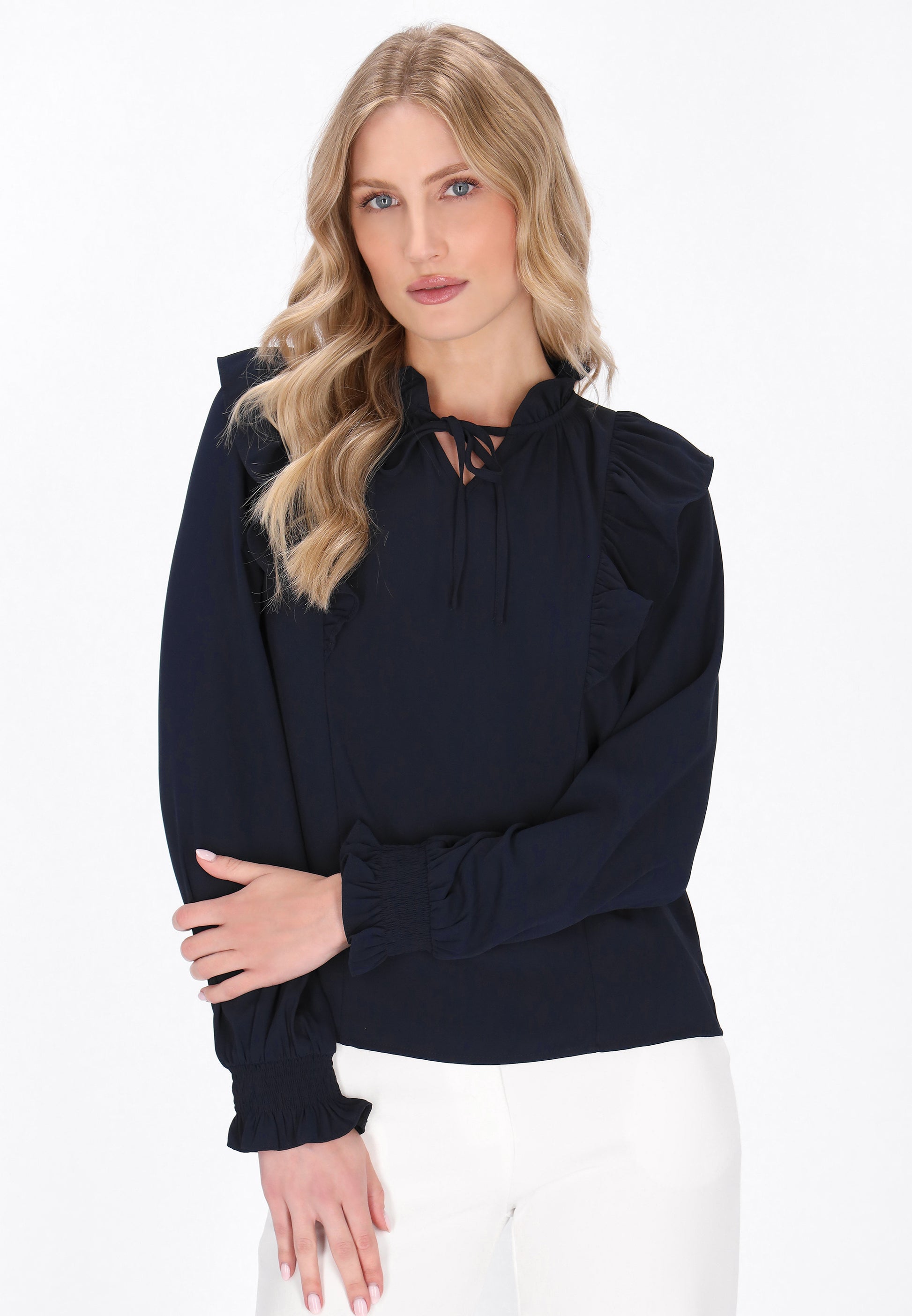 DreiMaster Klassik Damen Bluse