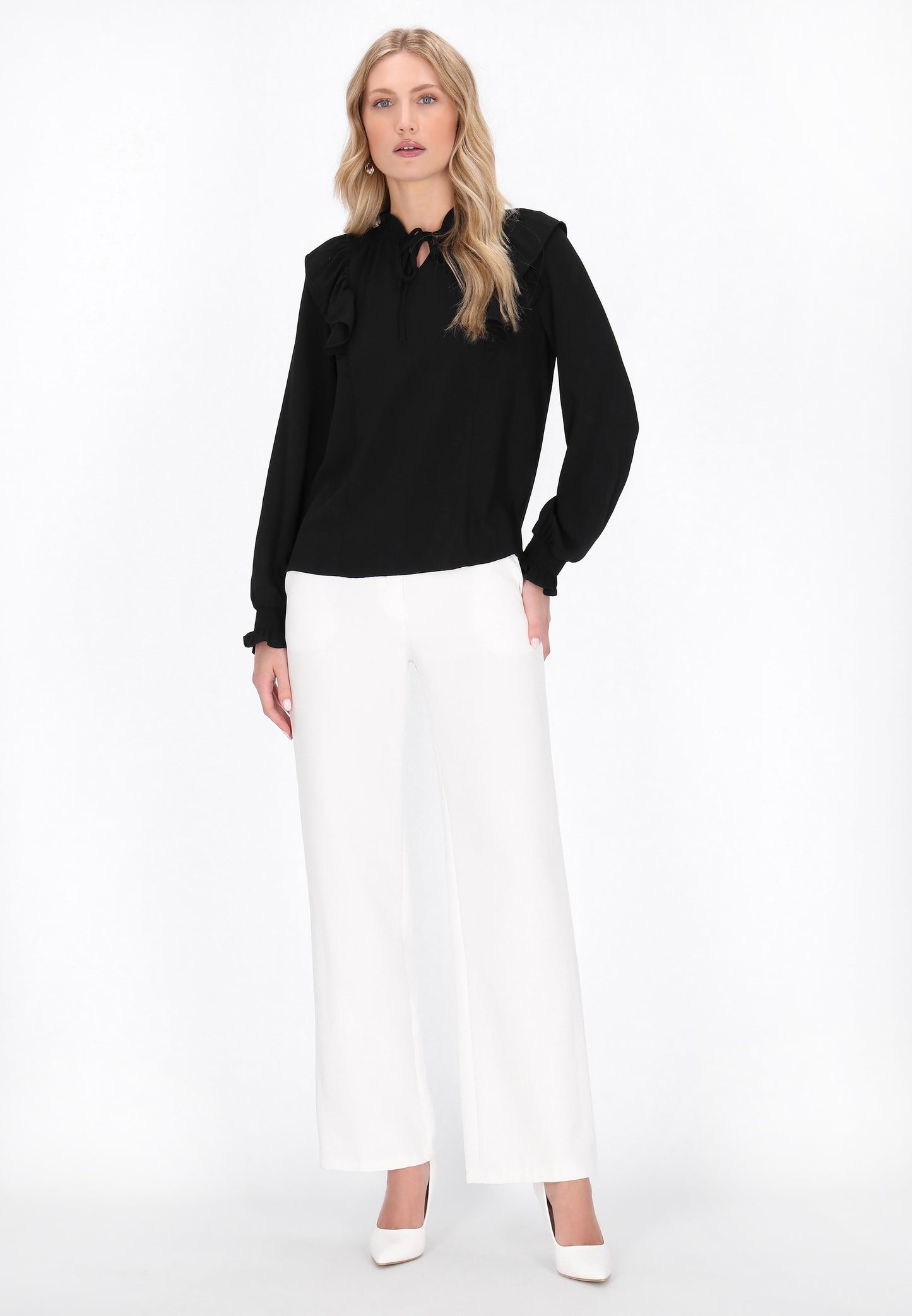 DreiMaster Klassik Damen Bluse