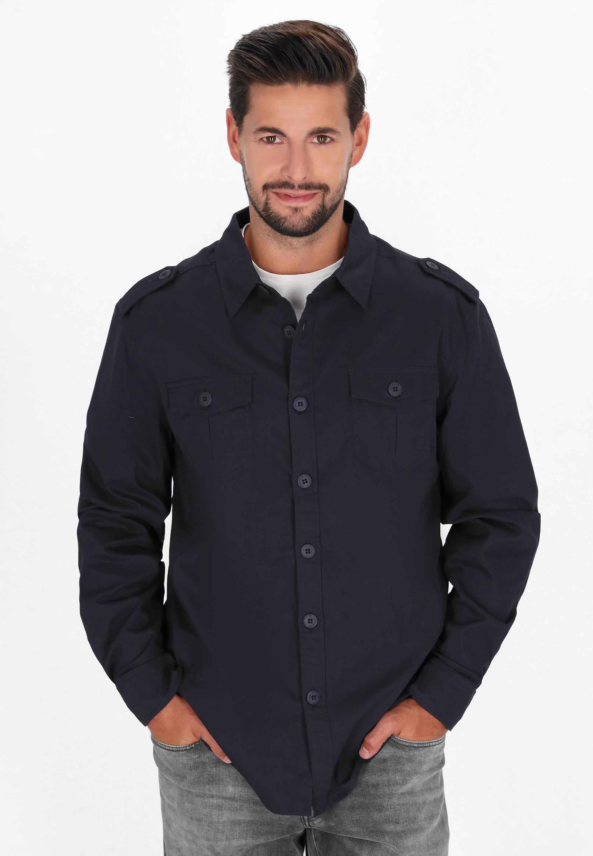 DreiMaster Vintage Herrenhemd