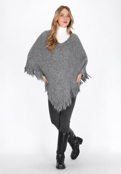DreiMaster Vintage Damen Poncho
