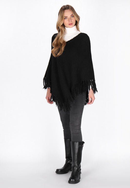 DreiMaster Vintage Damen Poncho