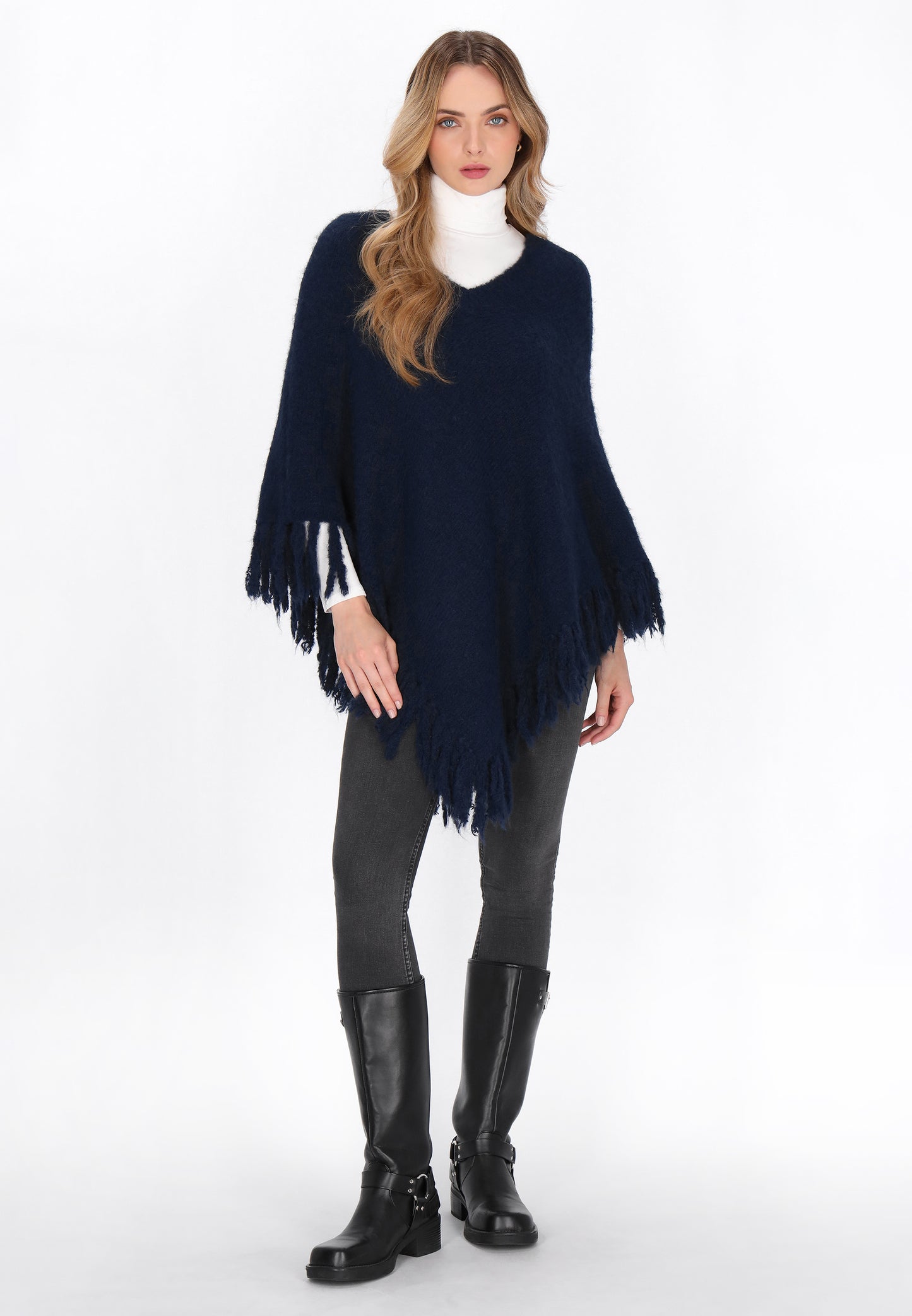 DreiMaster Vintage Damen Poncho