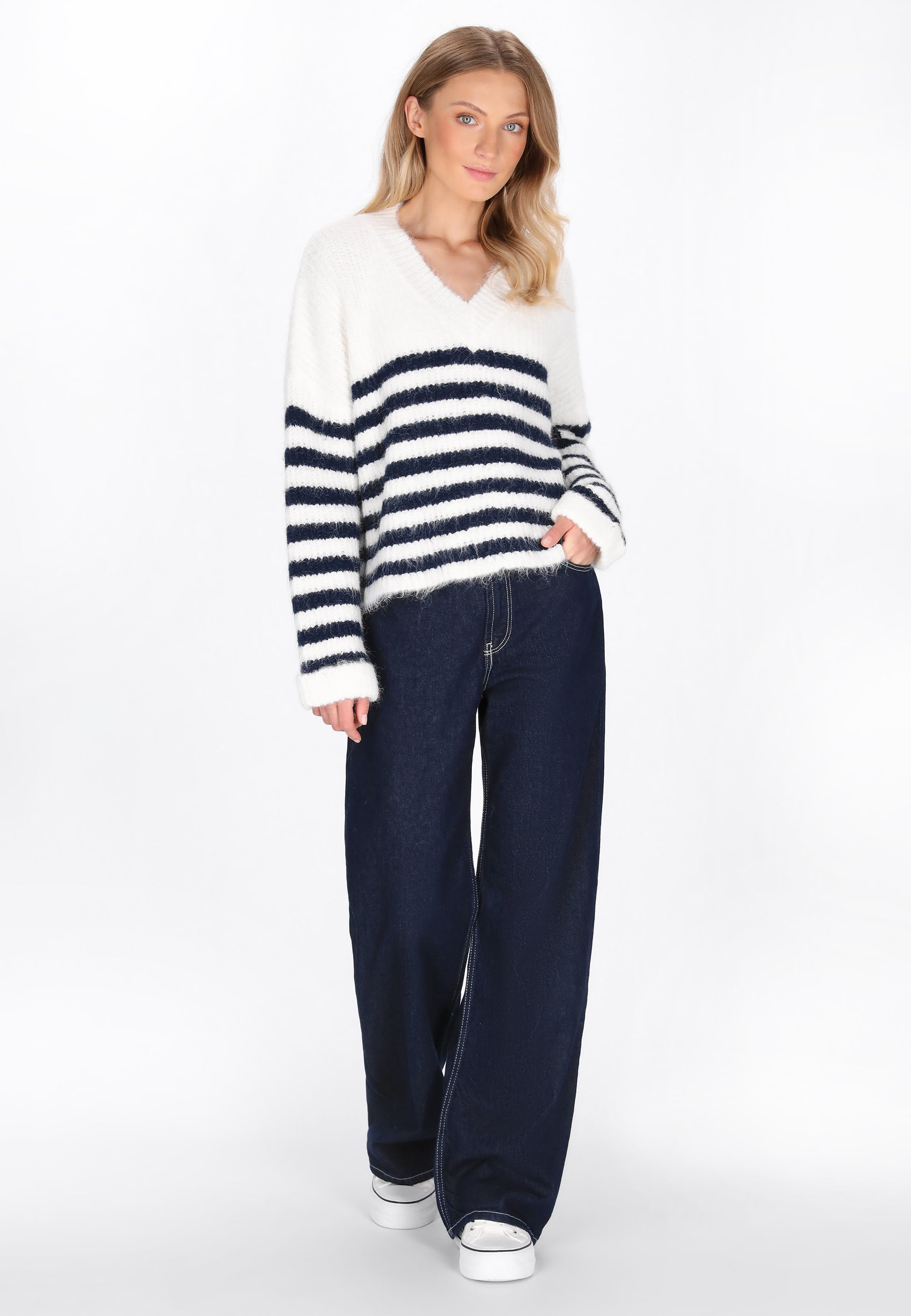 DreiMaster Maritim sweter damski