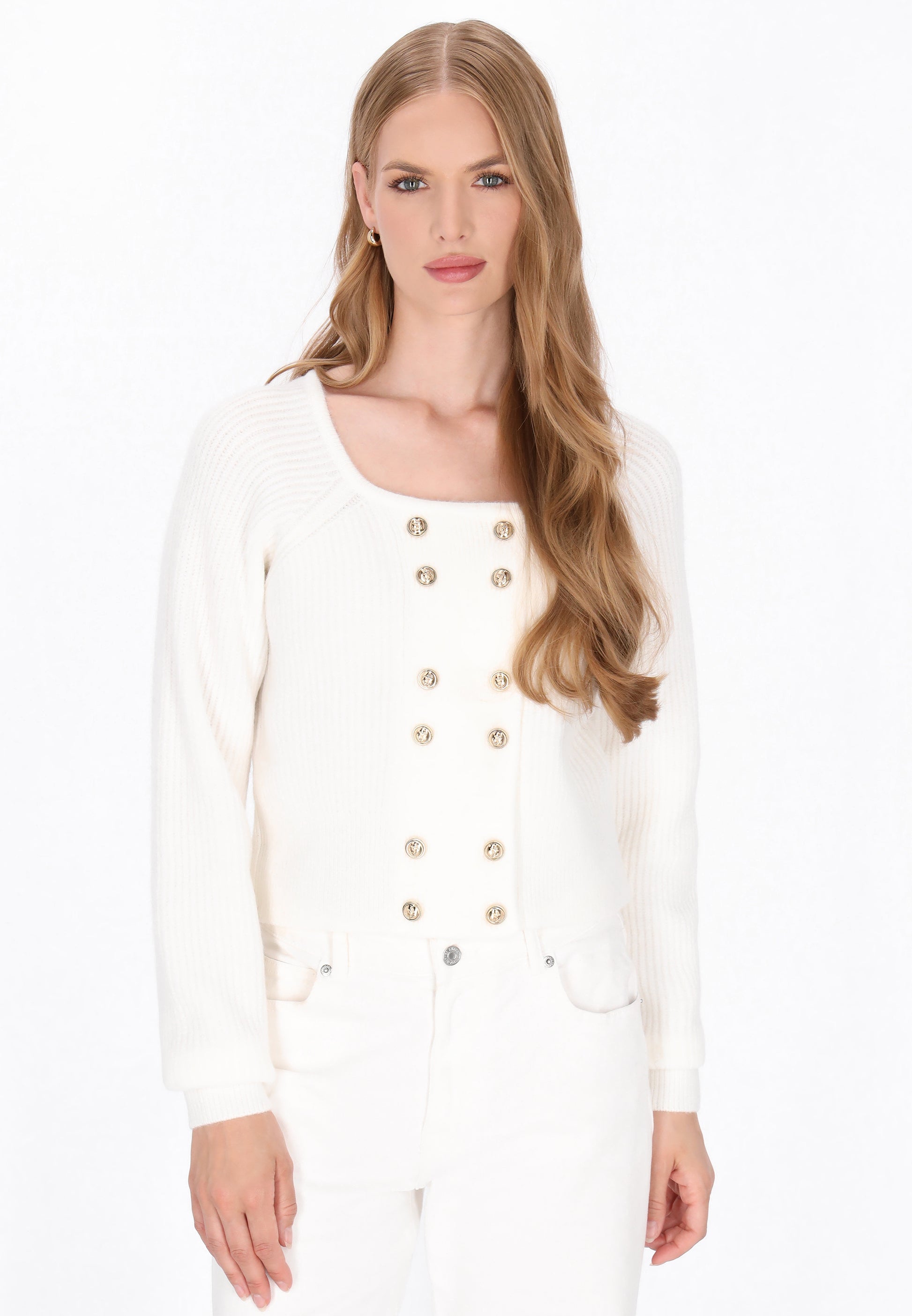 DreiMaster Vintage Damen Strickjacke