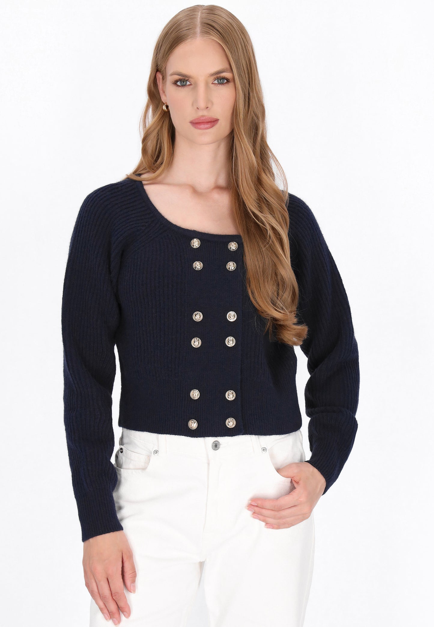 DreiMaster Vintage Damen Strickjacke