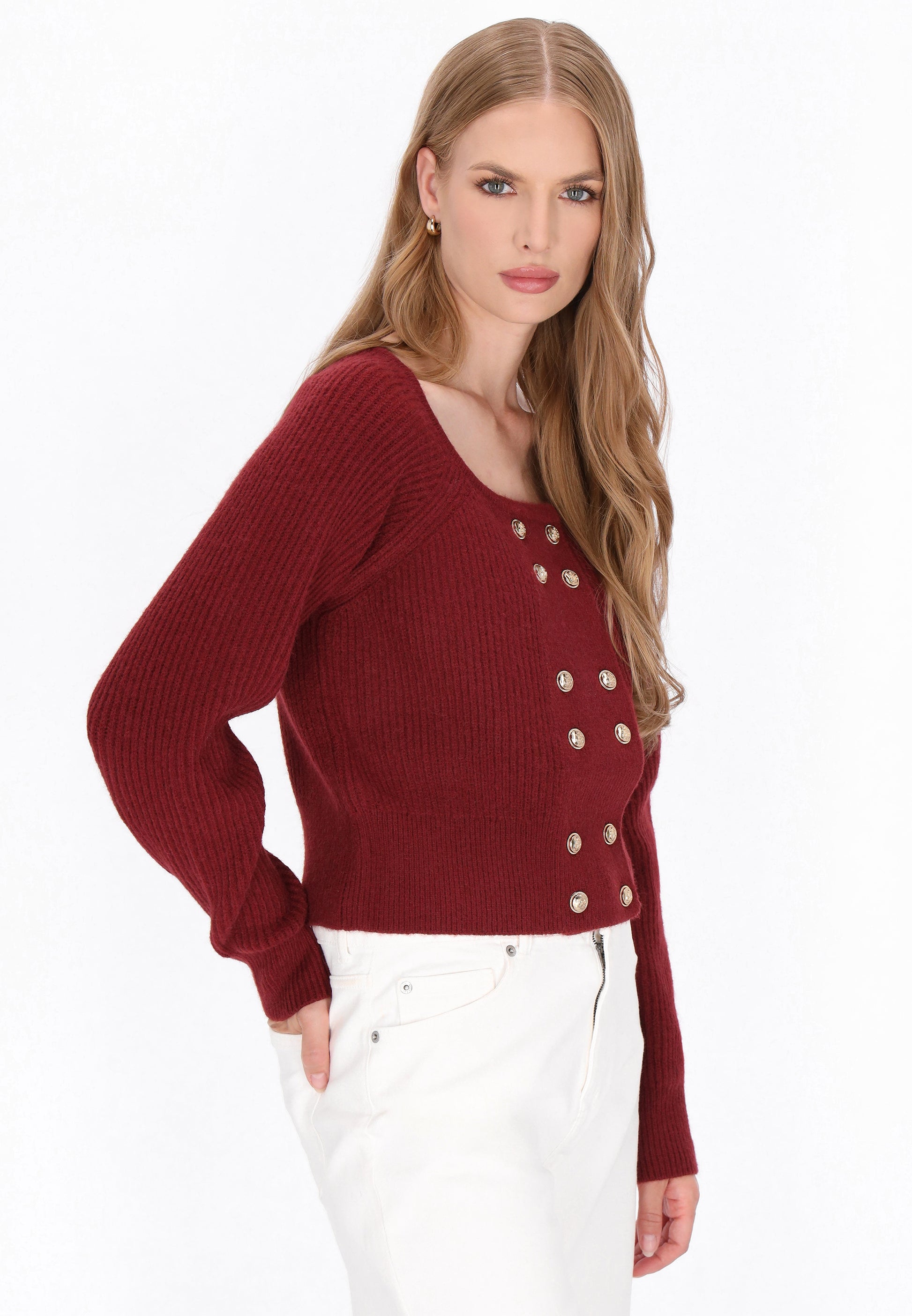 DreiMaster Vintage Damen Strickjacke
