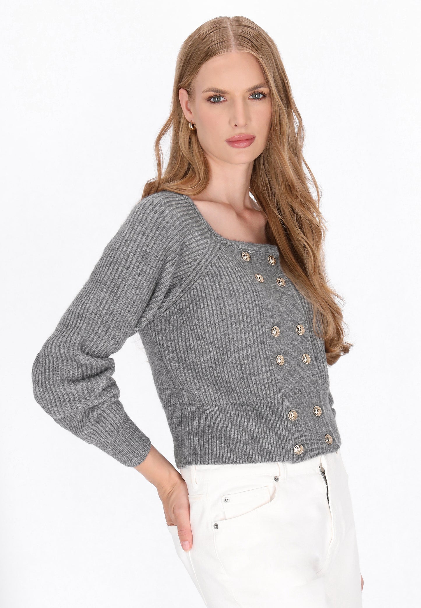 DreiMaster Vintage Damen Strickjacke