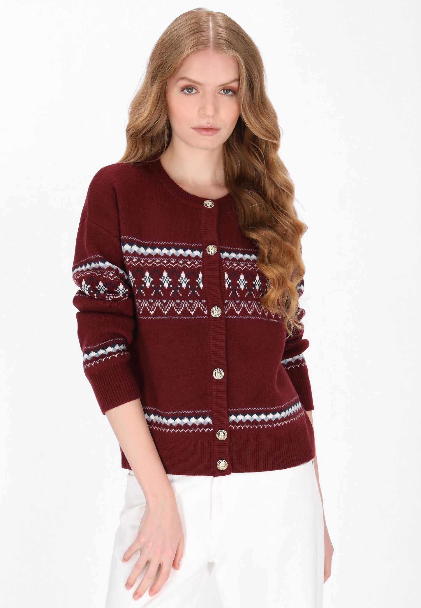 DreiMaster Maritim Damen Strickjacke
