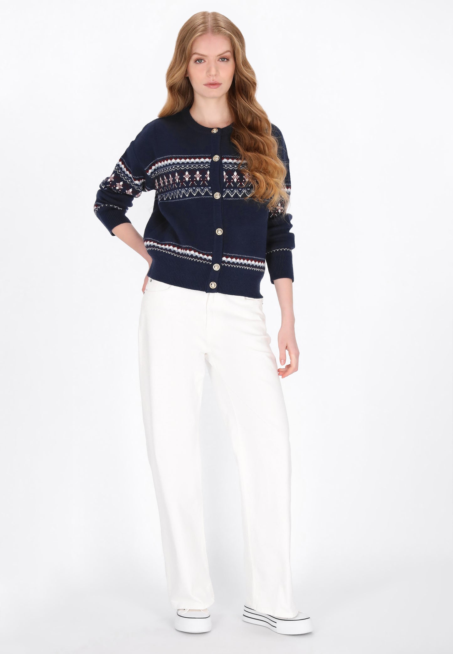 DreiMaster Maritim Damen Strickjacke