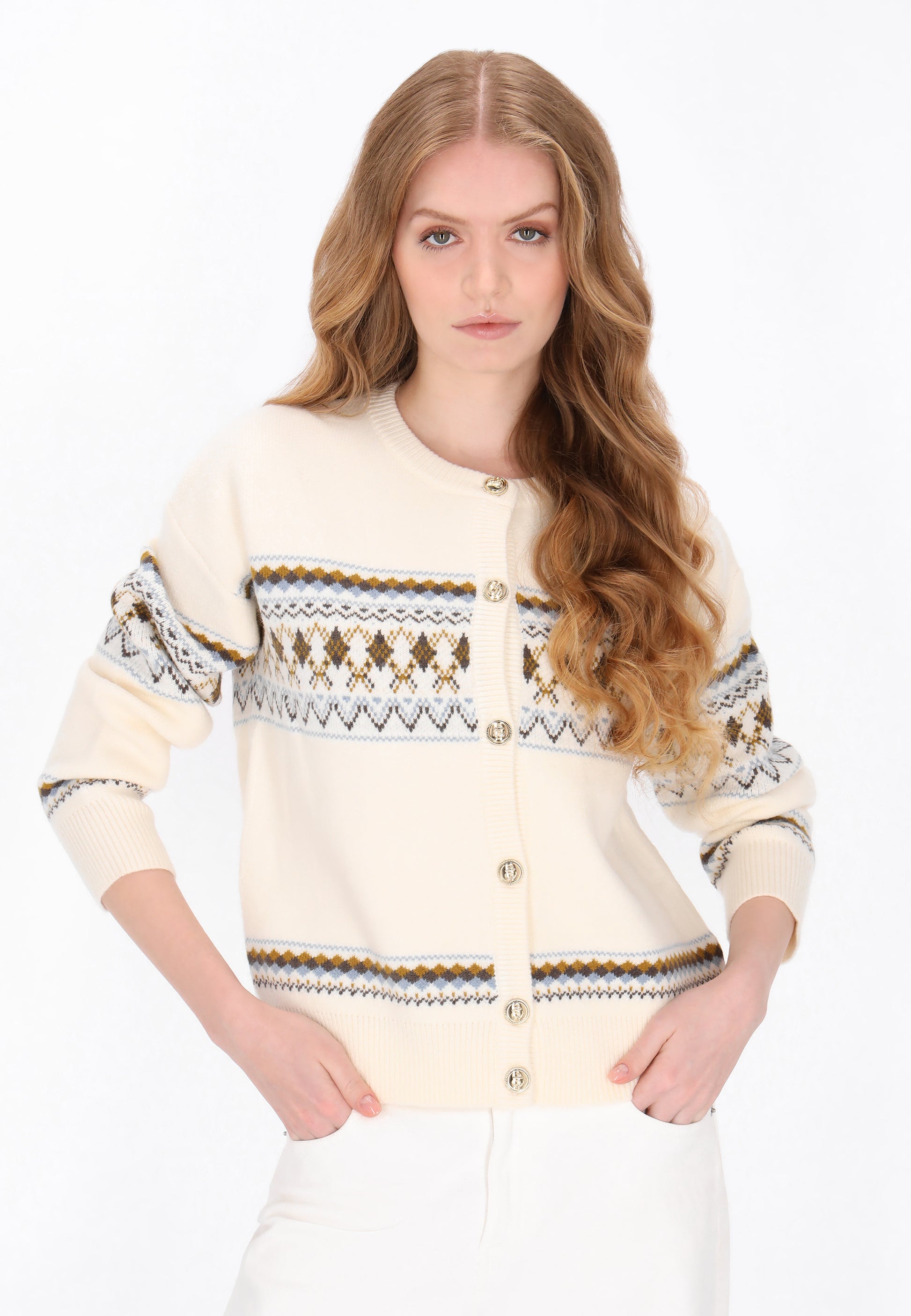 DreiMaster Maritim Damen Strickjacke