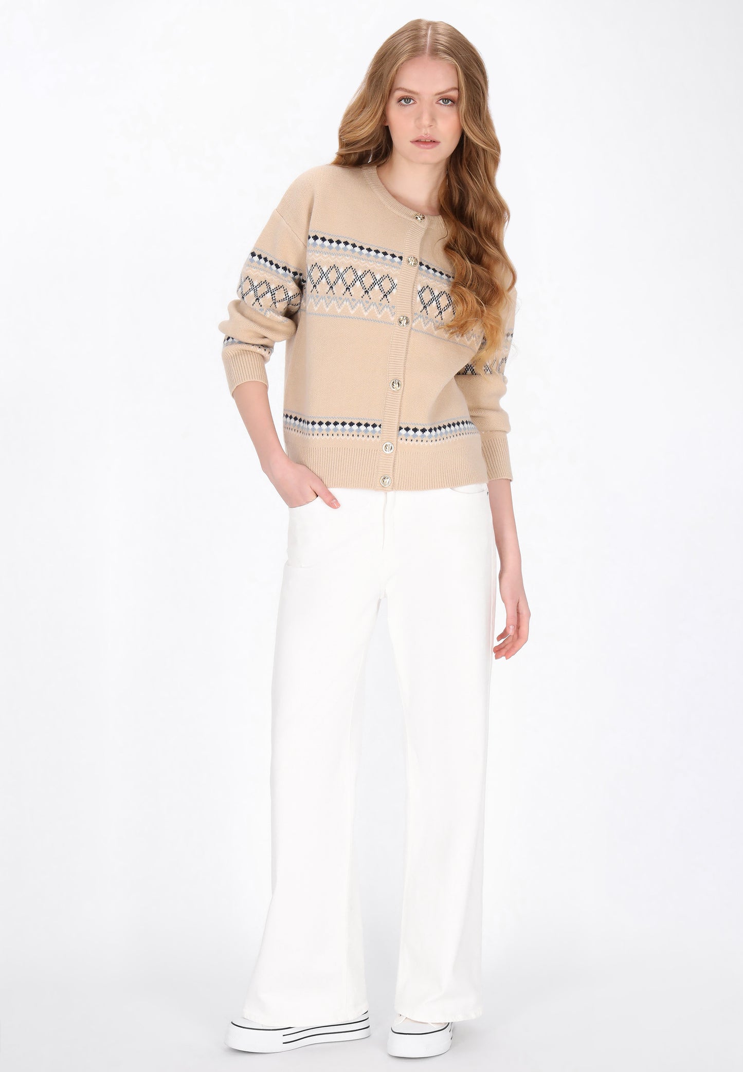 DreiMaster Maritim Damen Strickjacke