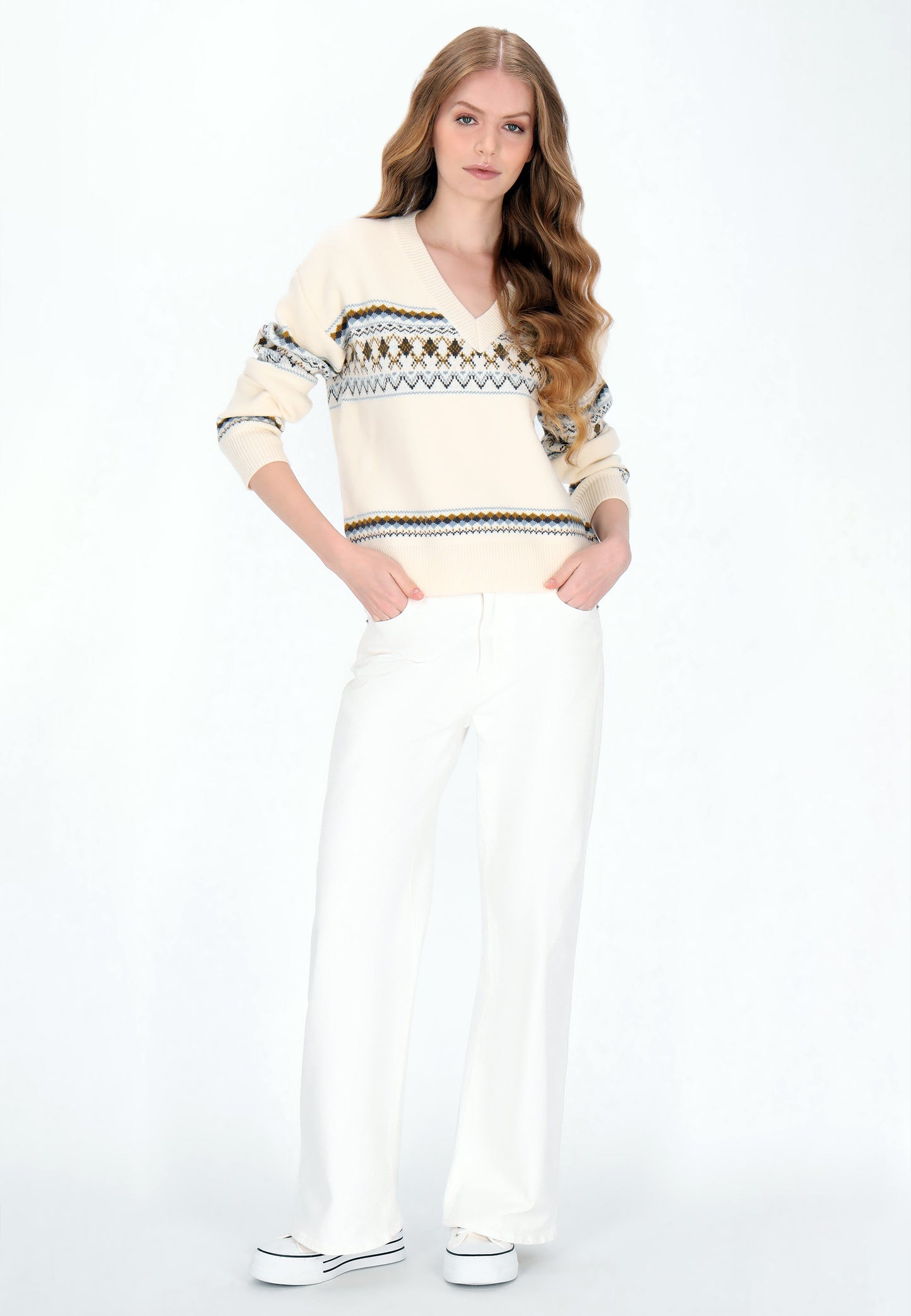 DreiMaster Maritim Damen Pullover