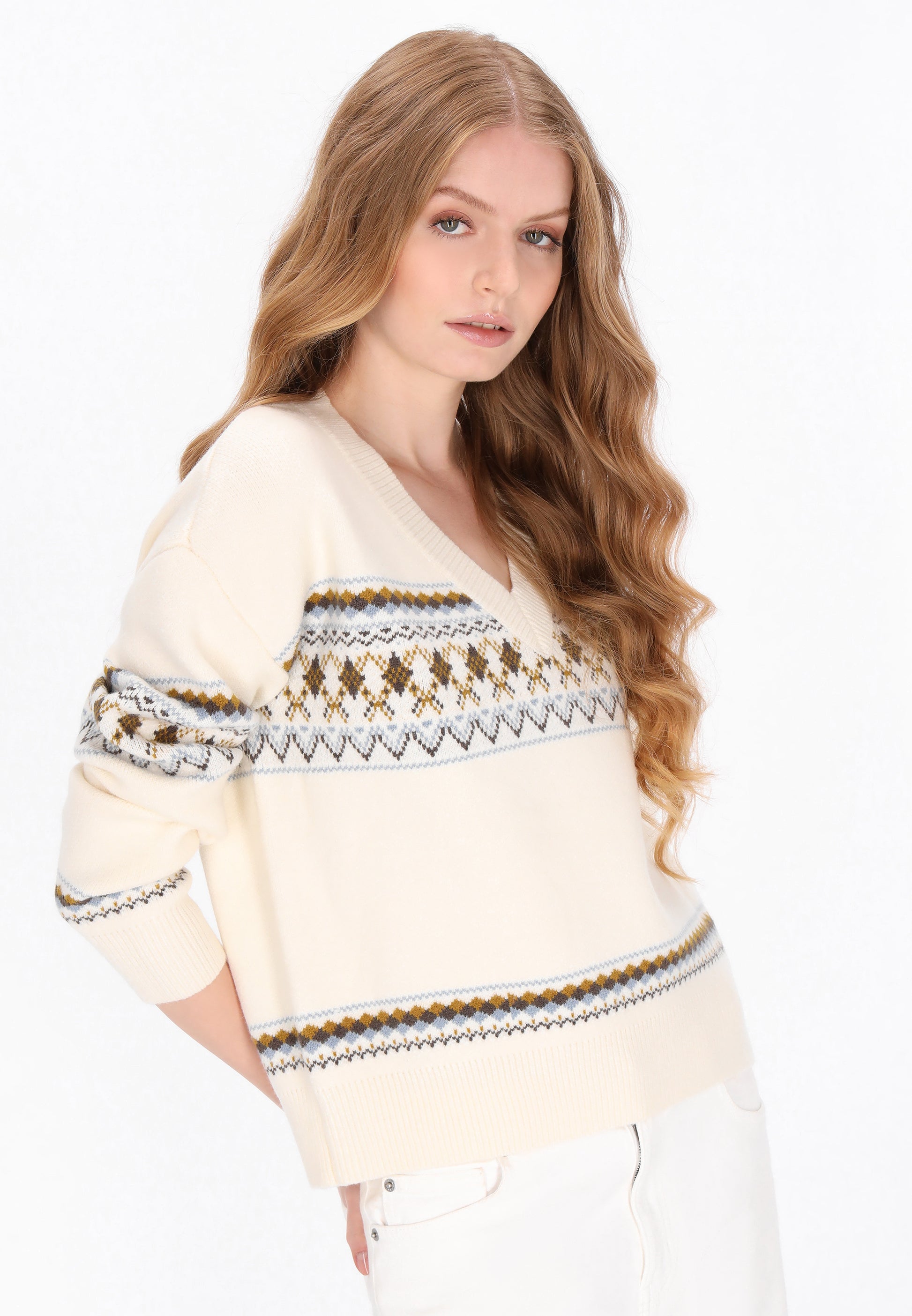 DreiMaster Maritim Damen Pullover