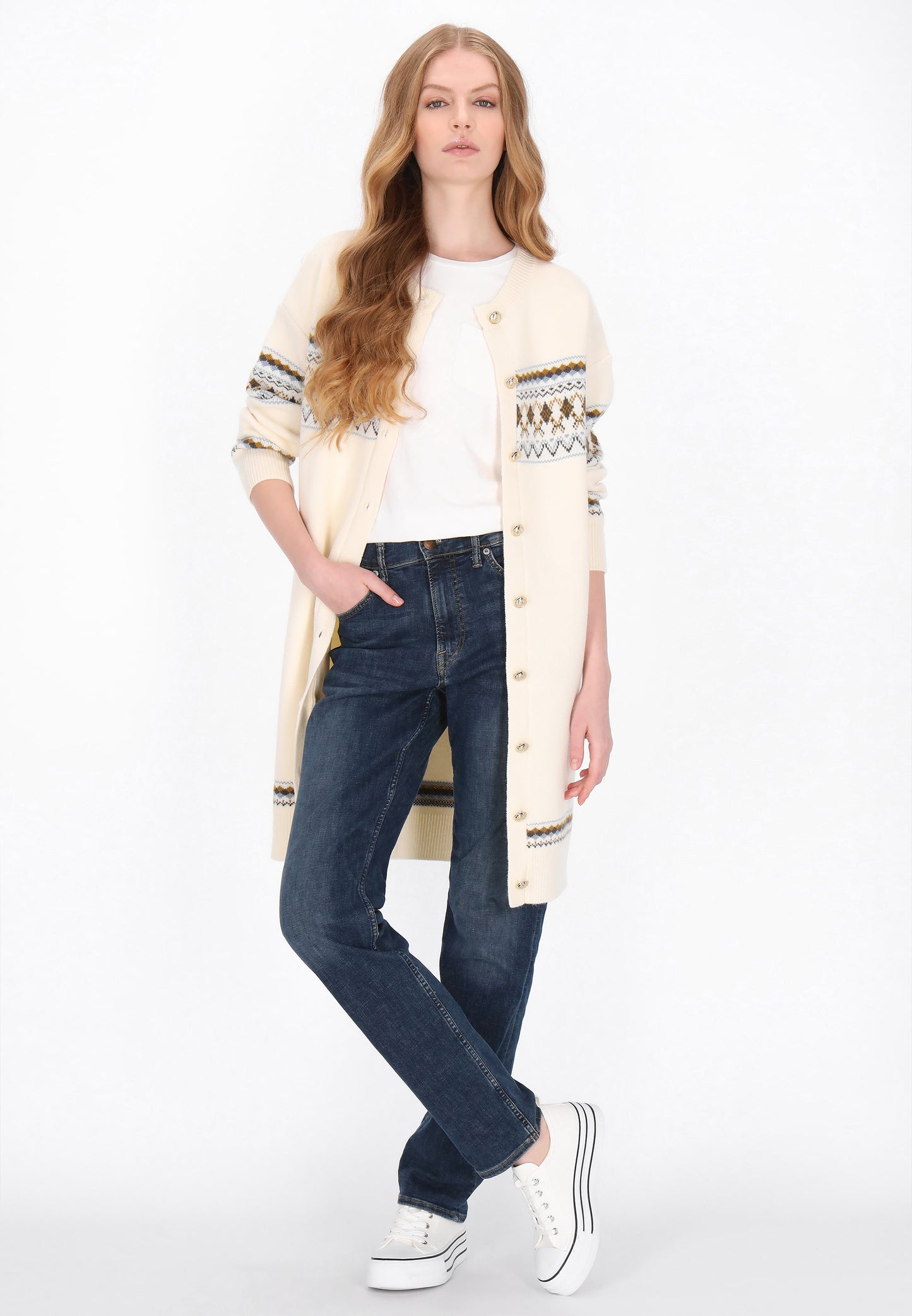 DreiMaster Maritim Damen Strickjacke