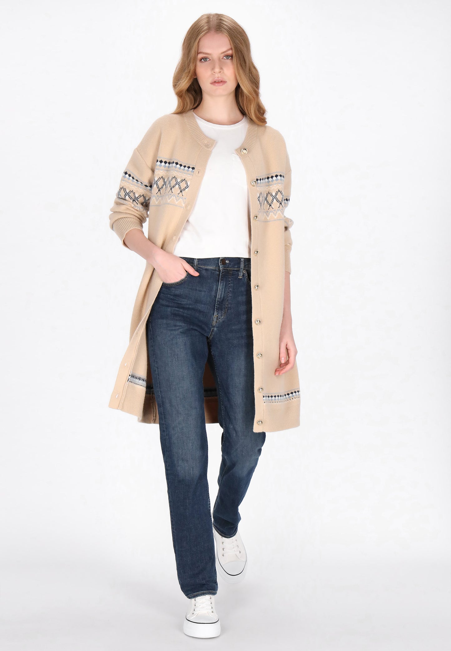 DreiMaster Maritim Damen Strickjacke