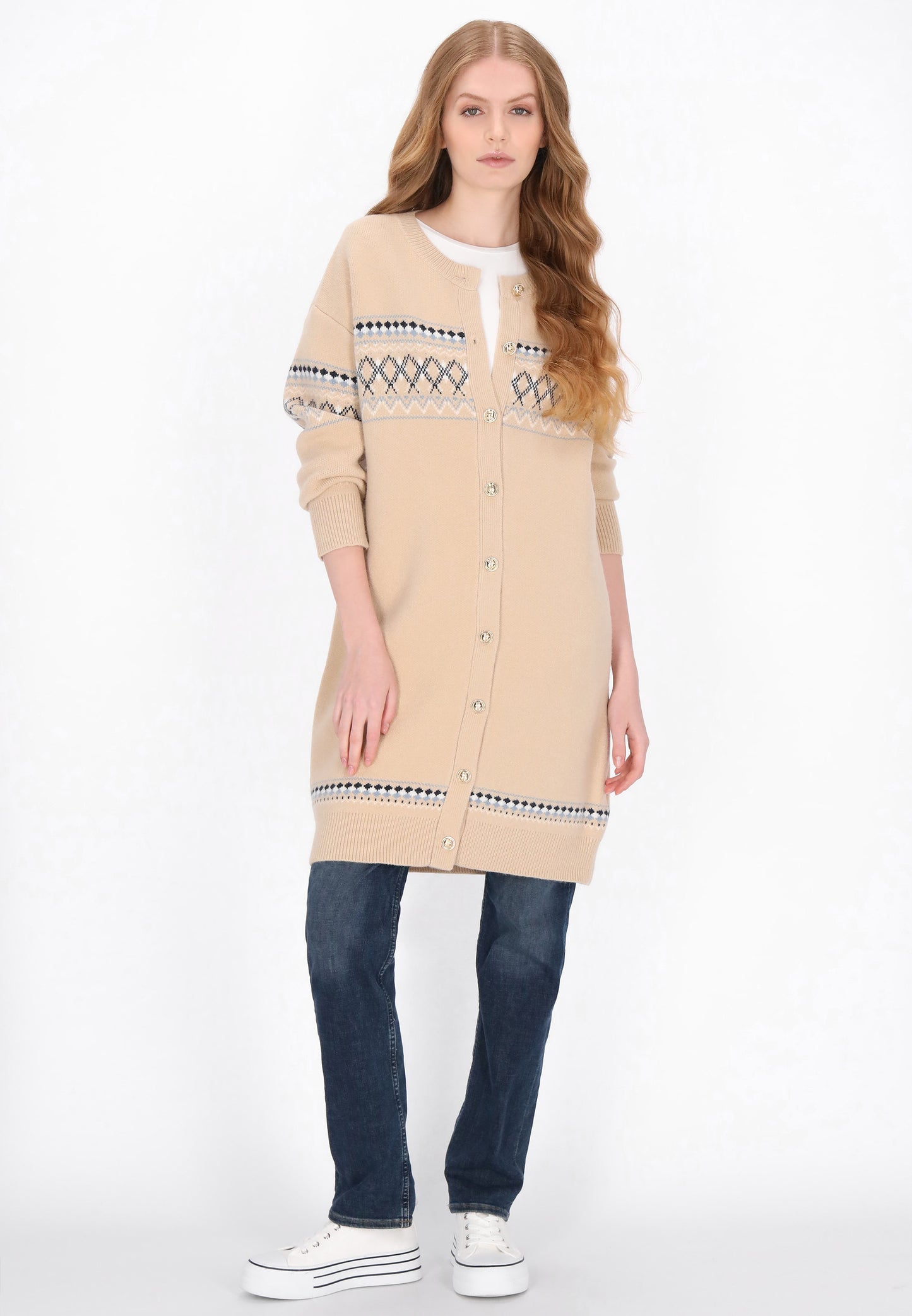 DreiMaster Maritim Damen Strickjacke