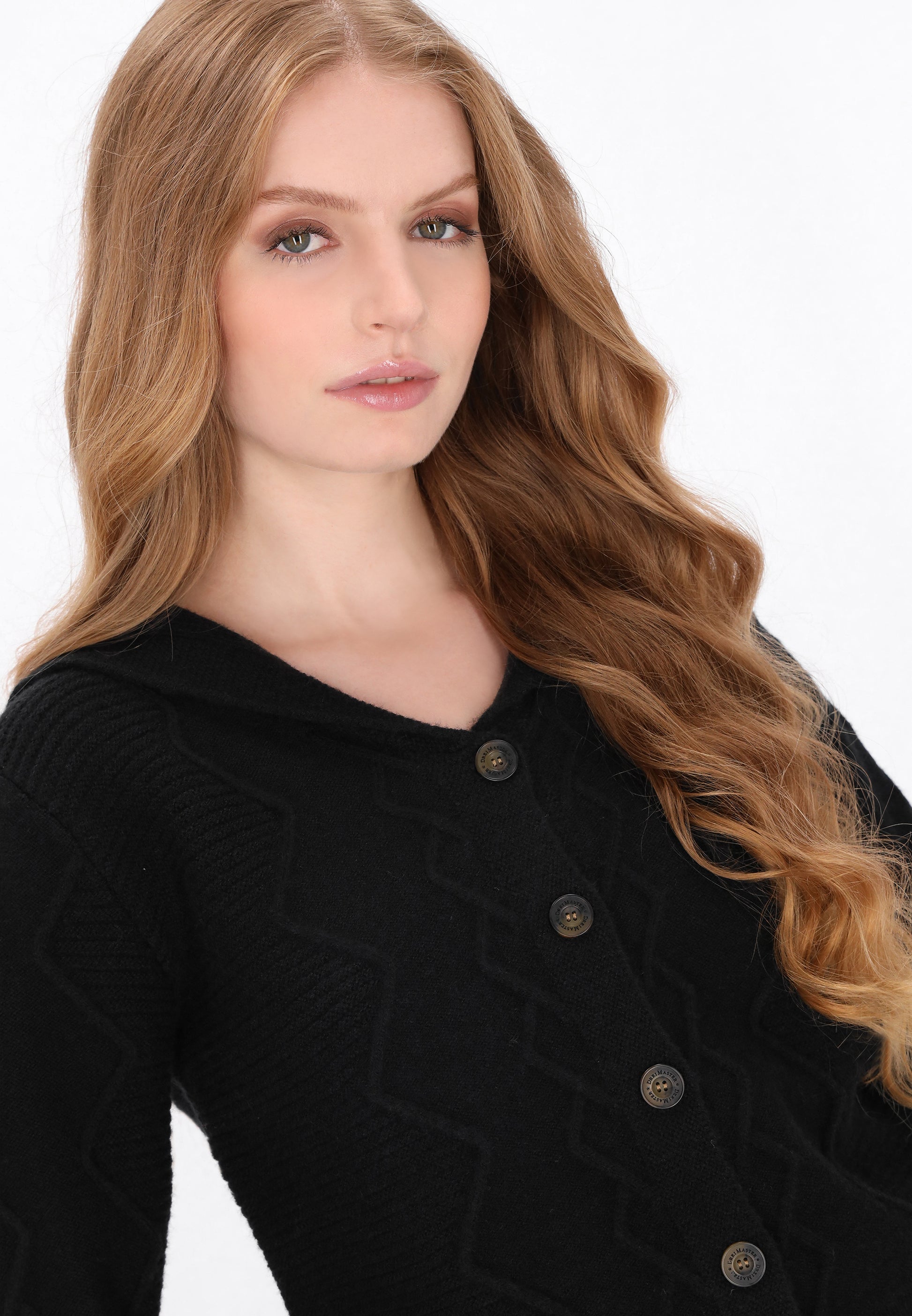 DreiMaster Vintage Damen Strickjacke