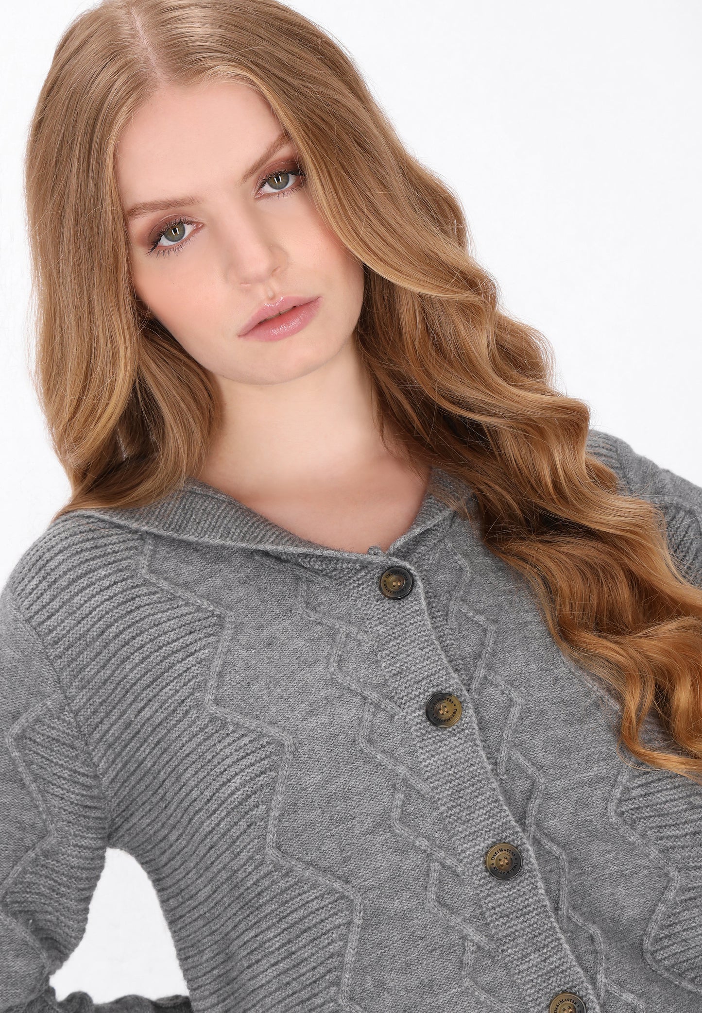 DreiMaster Vintage Damen Strickjacke