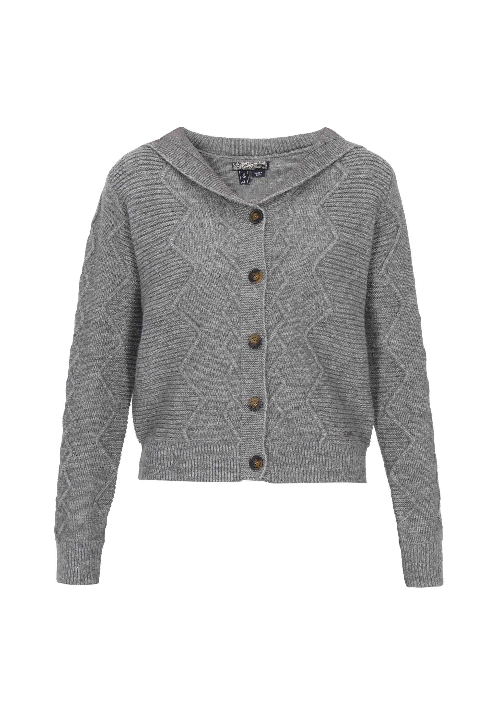 DreiMaster Vintage Damen Strickjacke