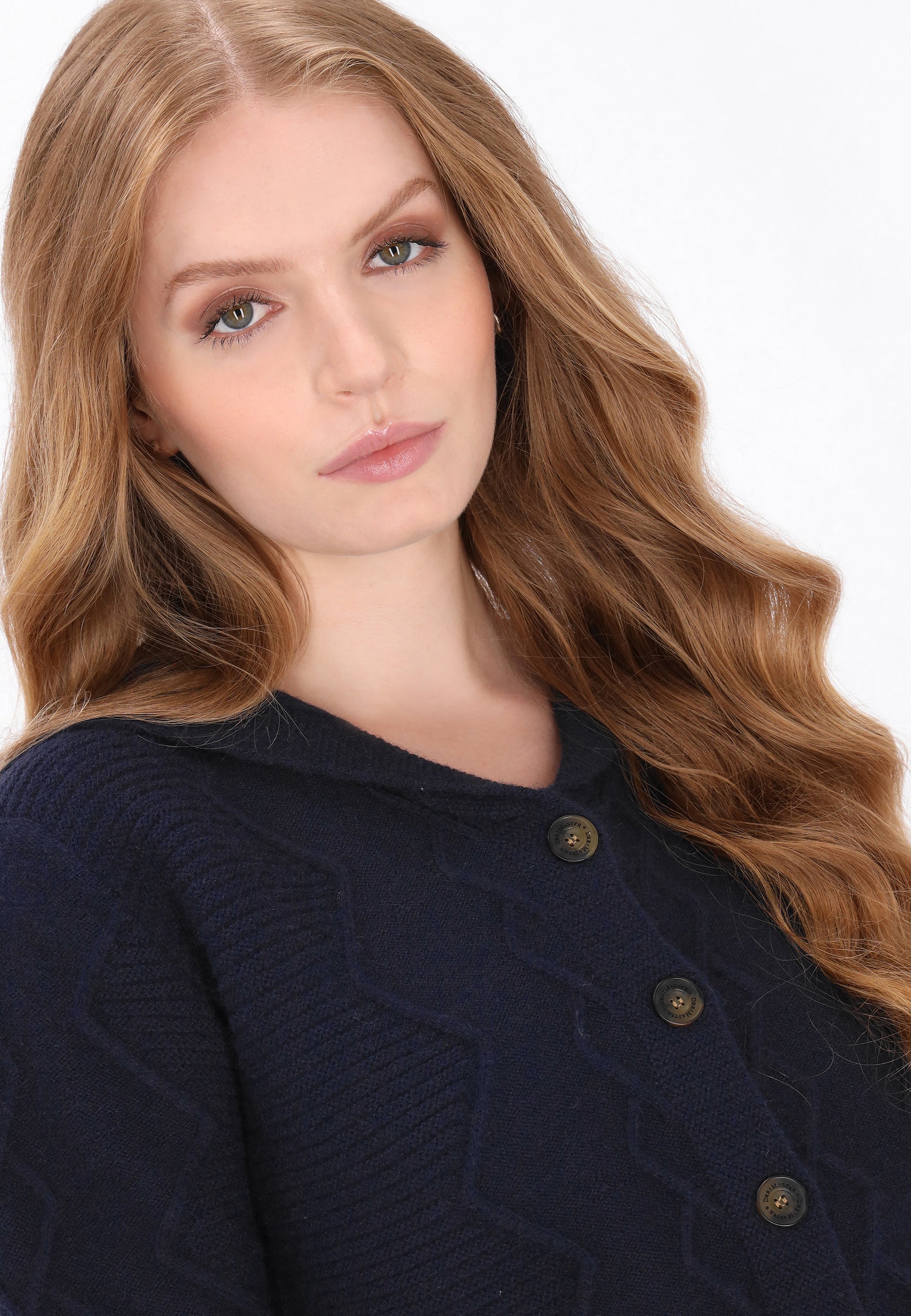 DreiMaster Vintage Damen Strickjacke