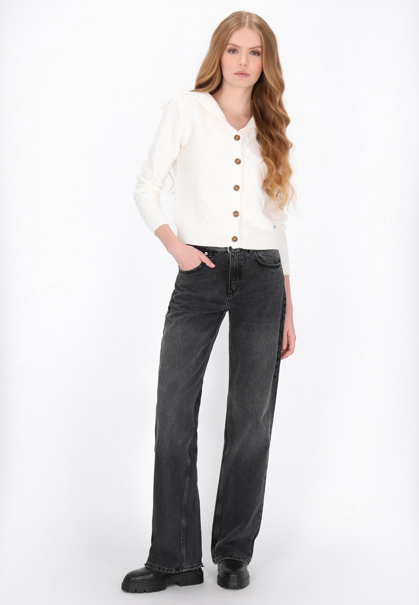 DreiMaster Vintage Damen Strickjacke