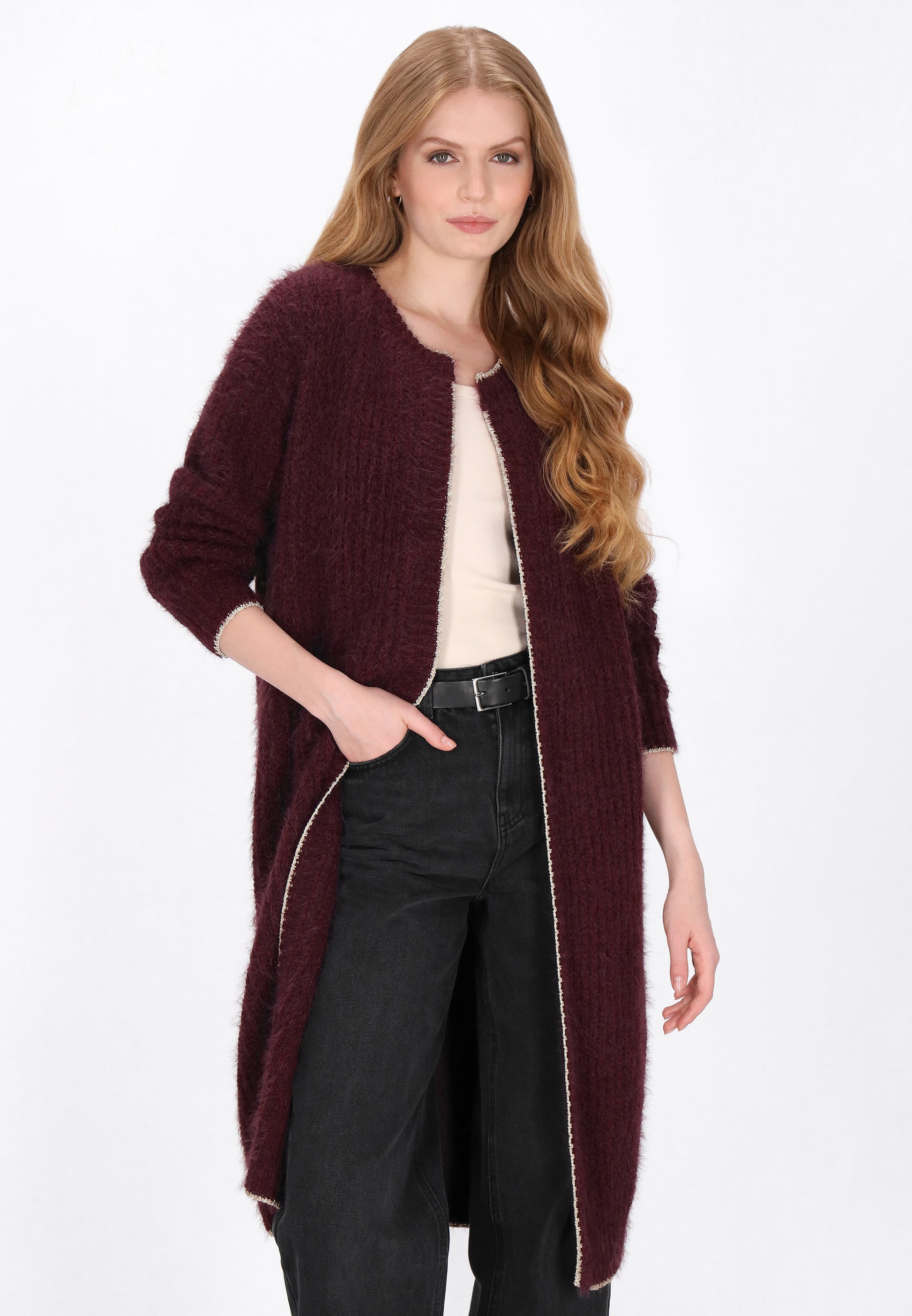 DreiMaster Vintage Damen Strickjacke