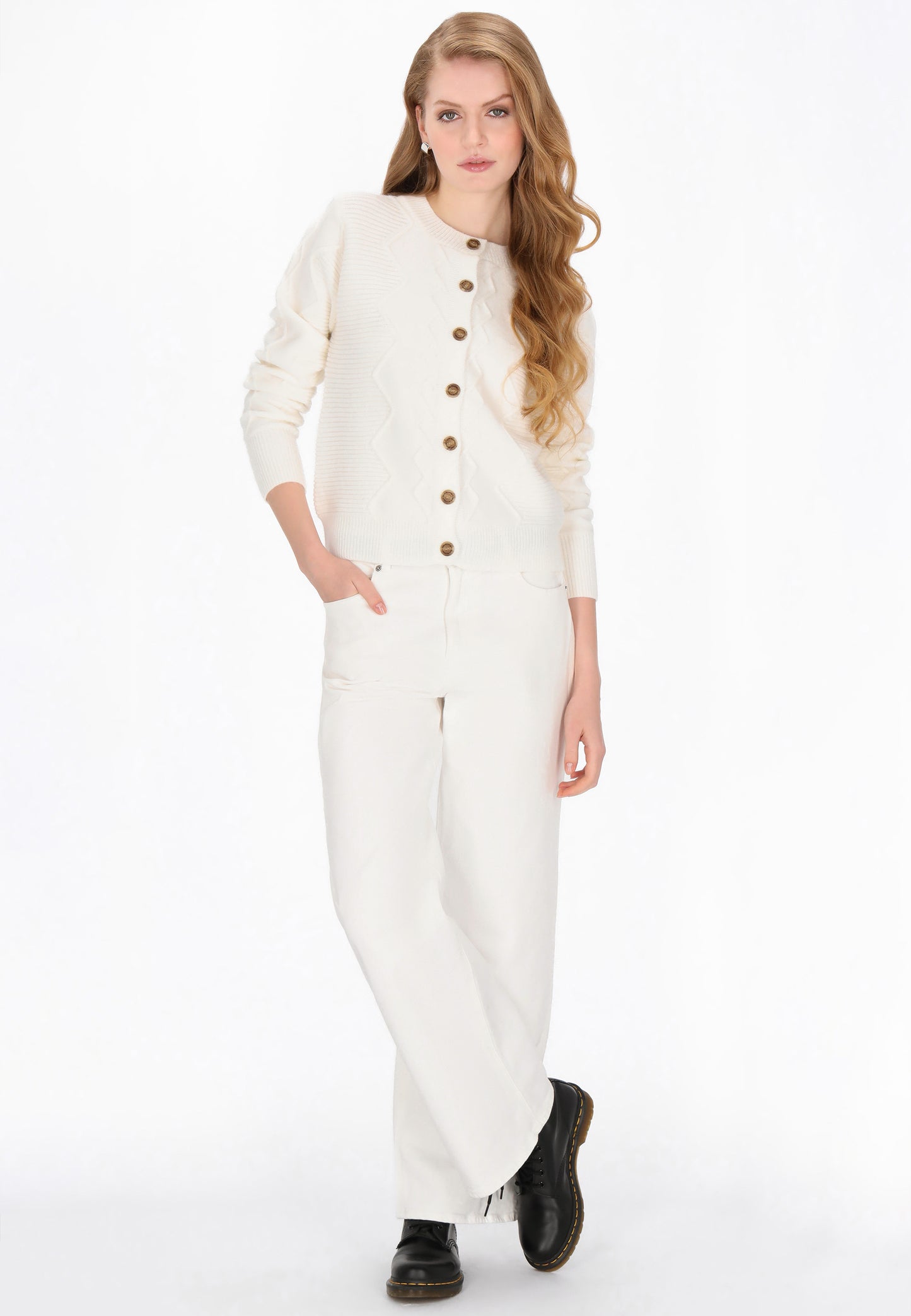 DreiMaster Vintage Damen Strickjacke
