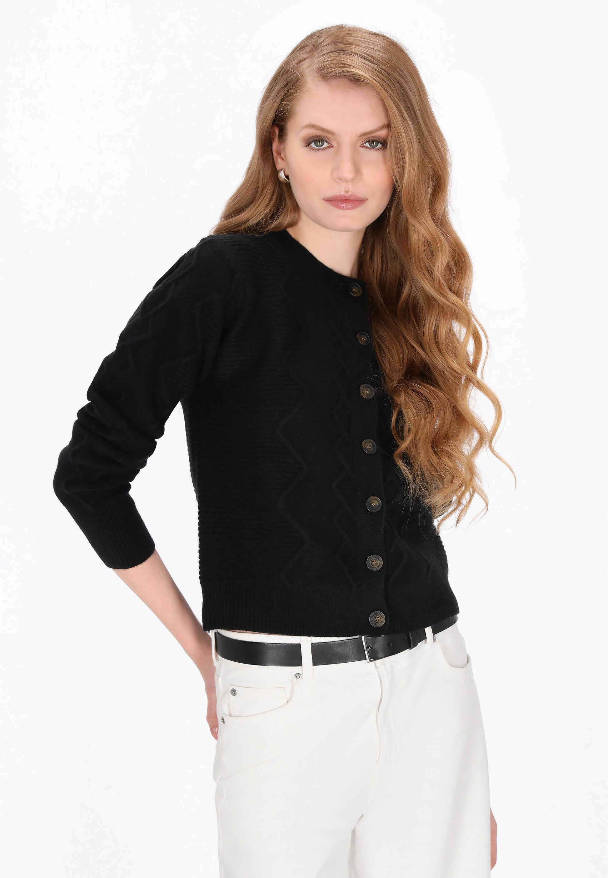 DreiMaster Vintage Damen Strickjacke