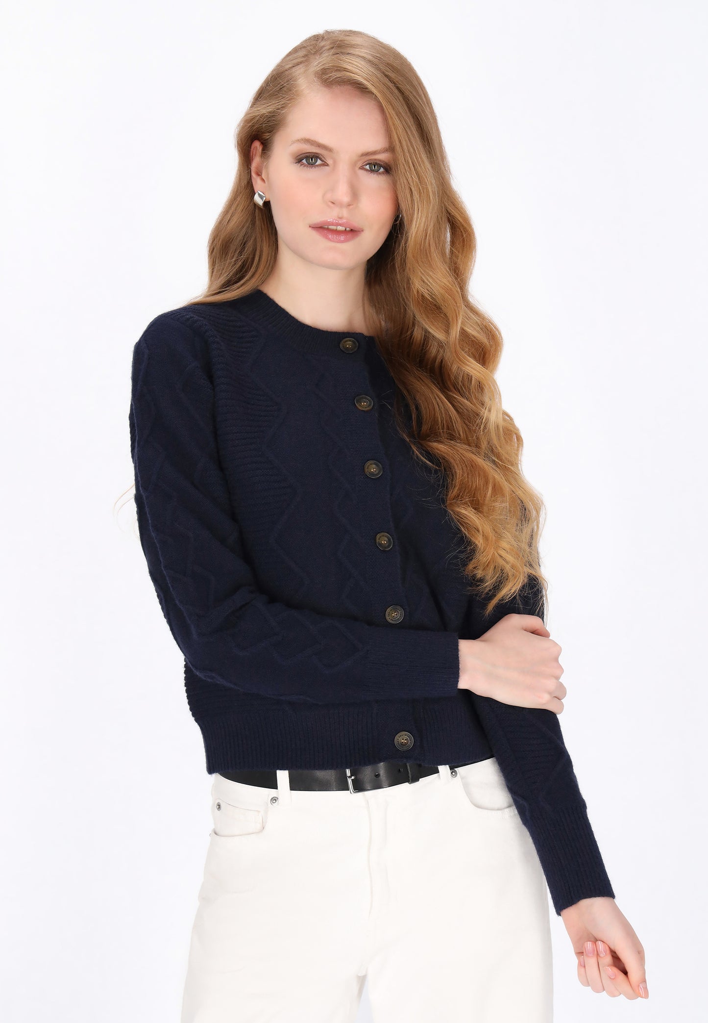 DreiMaster Vintage Damen Strickjacke