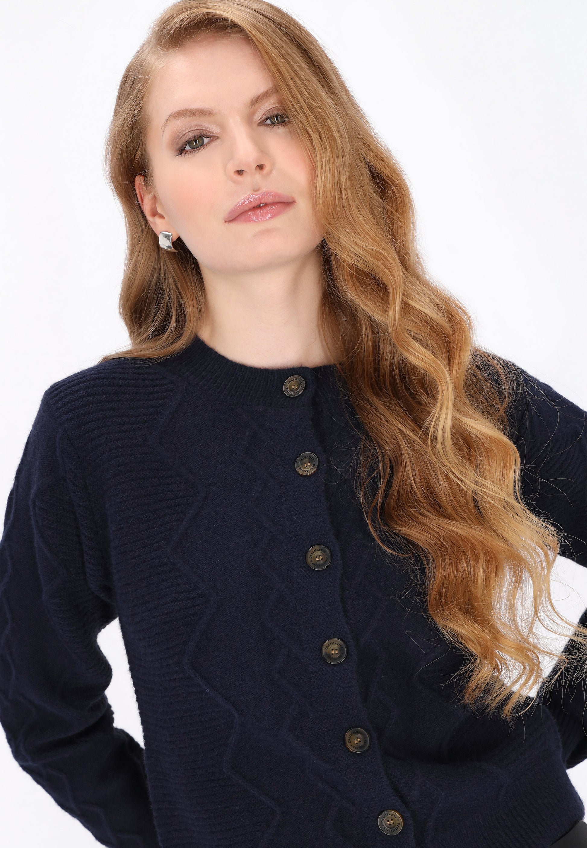 DreiMaster Vintage Damen Strickjacke