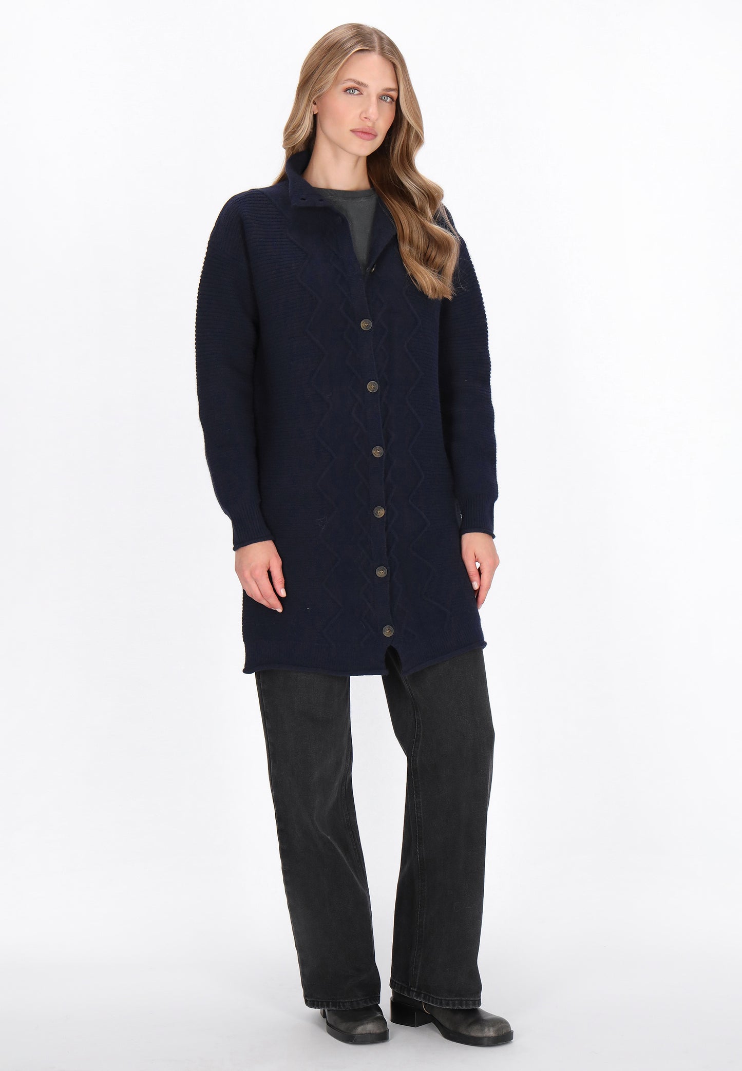 DreiMaster Vintage Damen Strickjacke